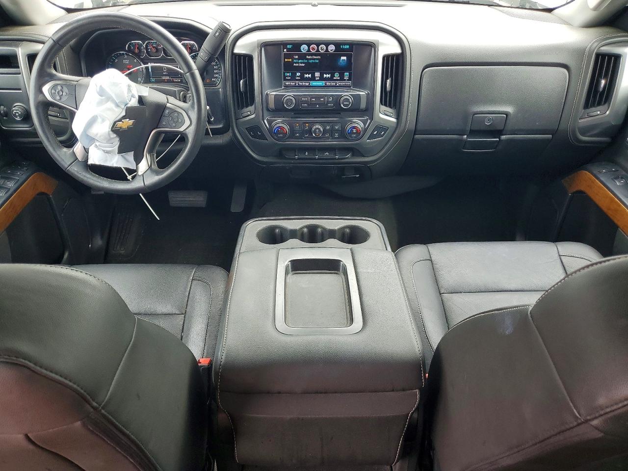 2016 Chevrolet Silverado C1500 Ltz Silver vin: 3GCPCSEC7GG159527