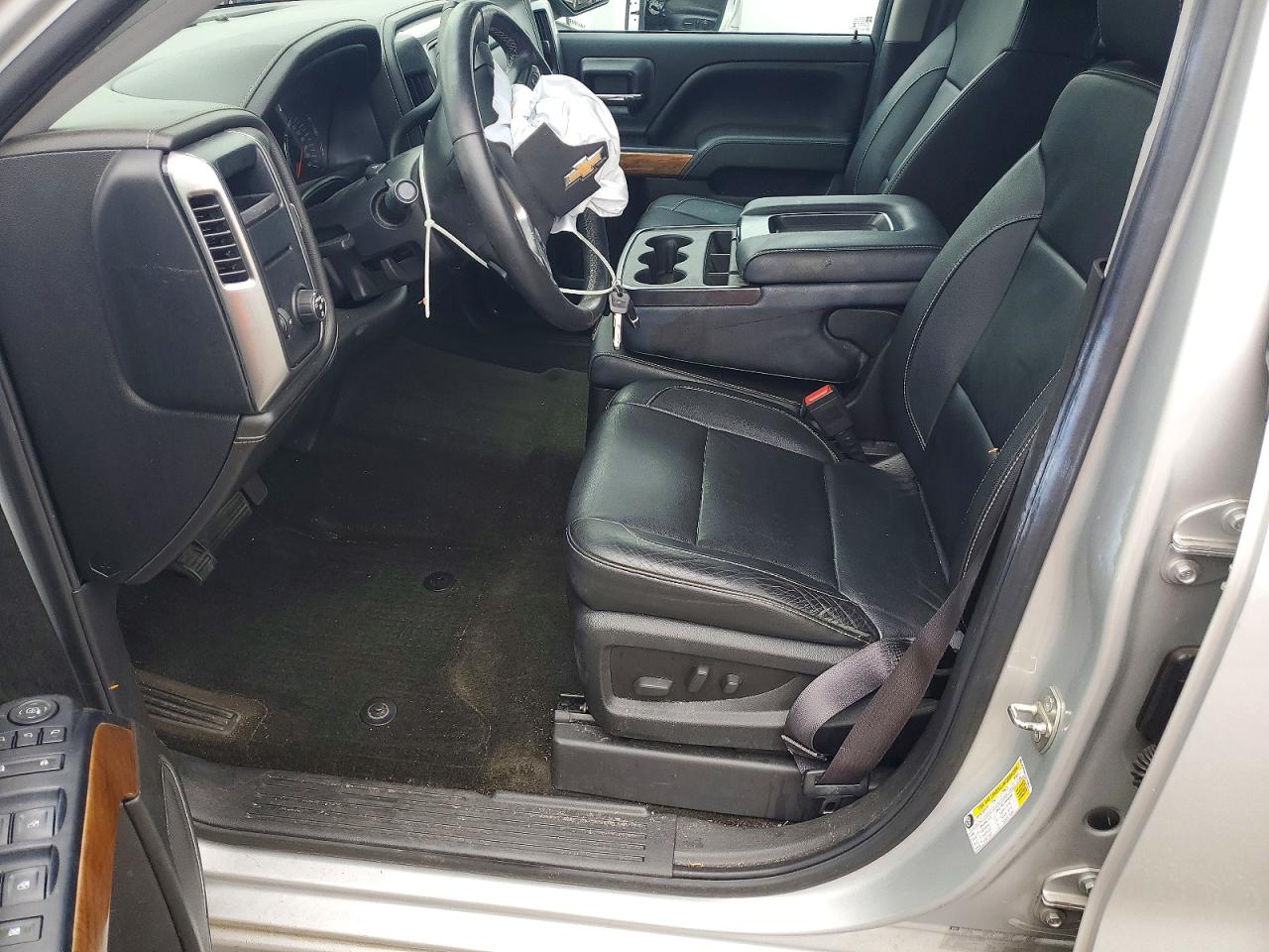 2016 Chevrolet Silverado C1500 Ltz Silver vin: 3GCPCSEC7GG159527