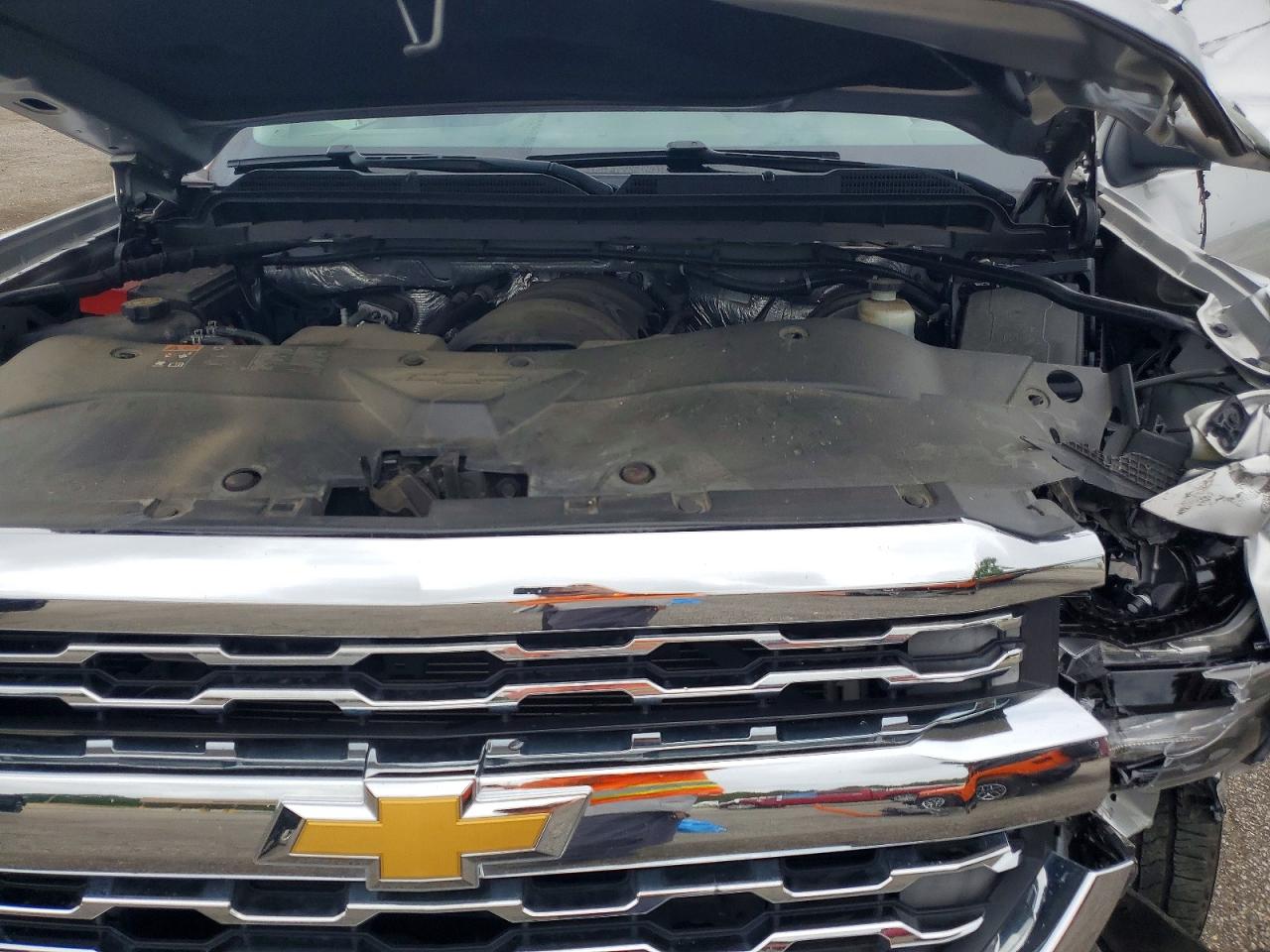 2016 Chevrolet Silverado C1500 Ltz Silver vin: 3GCPCSEC7GG159527