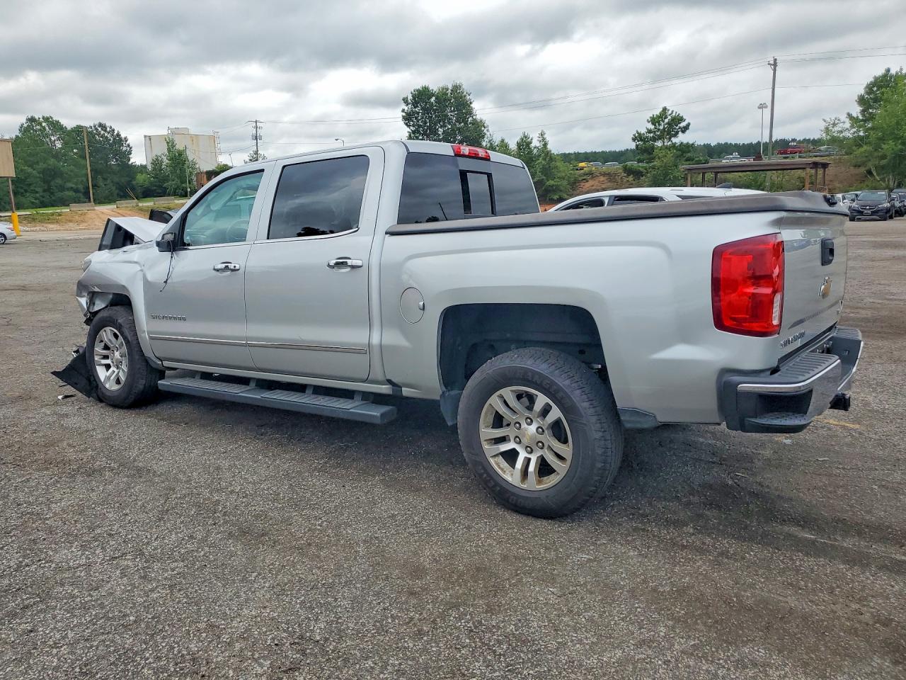 2016 Chevrolet Silverado C1500 Ltz Silver vin: 3GCPCSEC7GG159527