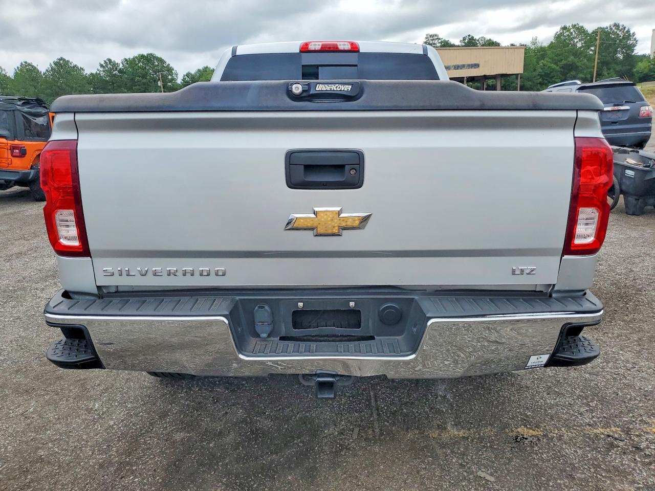 2016 Chevrolet Silverado C1500 Ltz Silver vin: 3GCPCSEC7GG159527