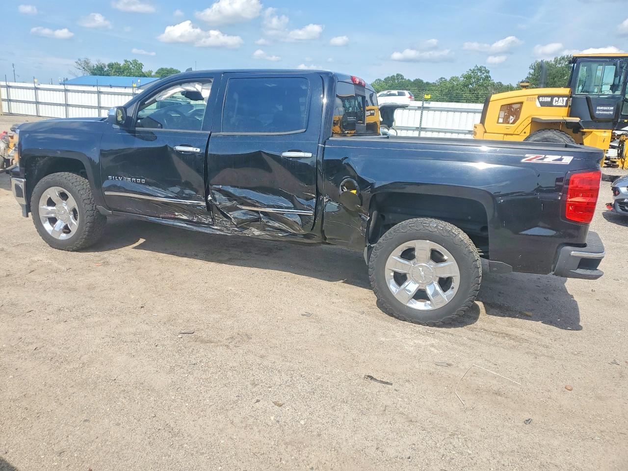 2014 Chevrolet Silverado C1500 Ltz Black vin: 3GCPCSEC8EG231333