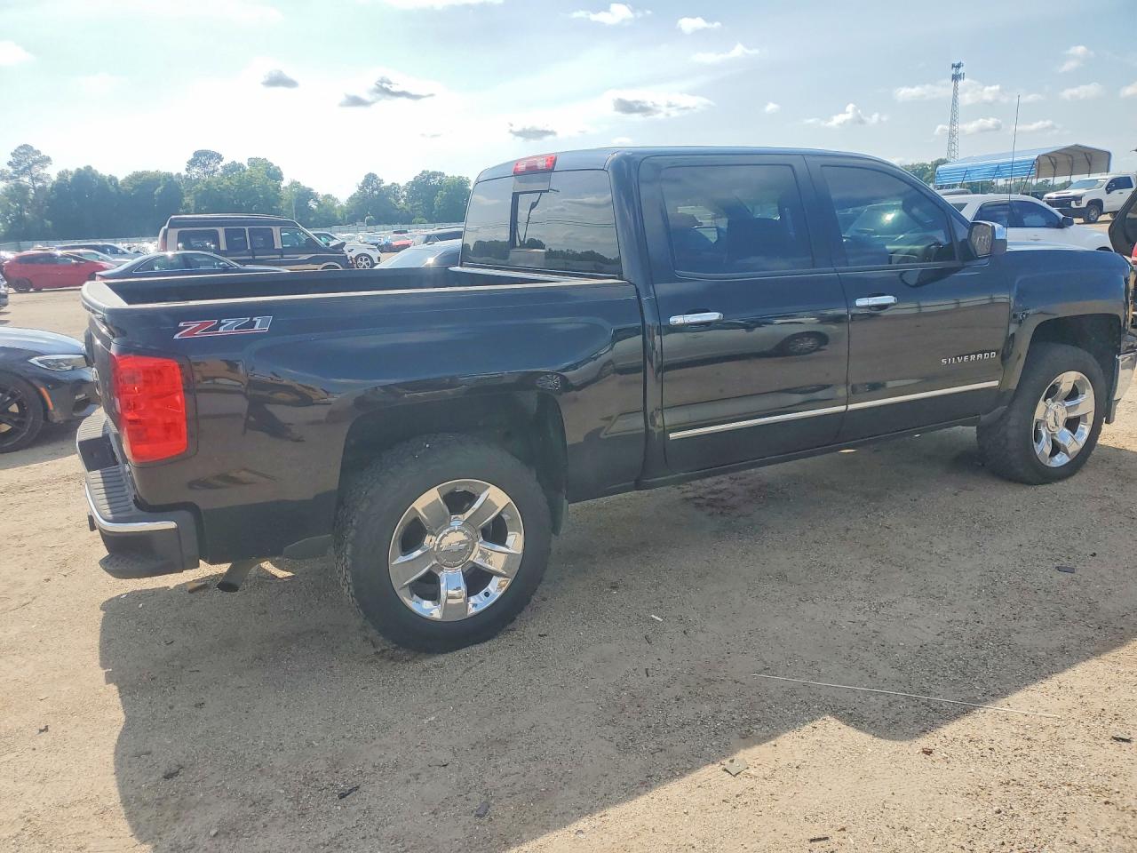 2014 Chevrolet Silverado C1500 Ltz Black vin: 3GCPCSEC8EG231333
