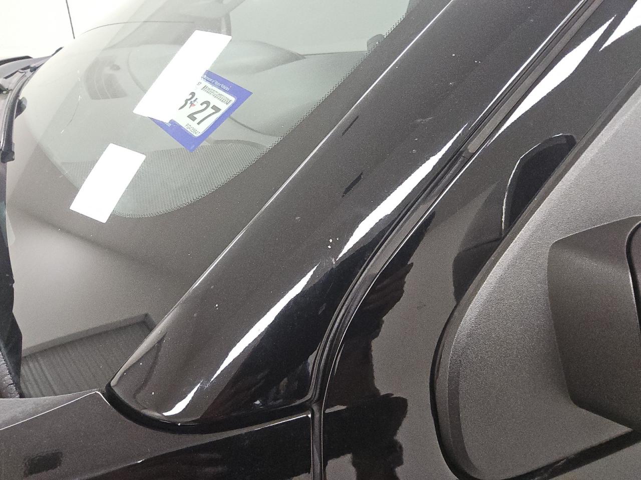 2015 Chevrolet Silverado C1500 Ltz Black vin: 3GCPCSEC8FG435647 Damage: Left Drip Rail, Heavy Scratch, 1/2 To 1 Inch