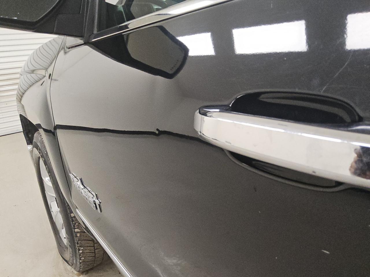 2015 Chevrolet Silverado C1500 Ltz Black vin: 3GCPCSEC8FG435647 Damage: Left Front Door, Dent(S) W/ Paint Dmg, 1/2 To 1 Inch