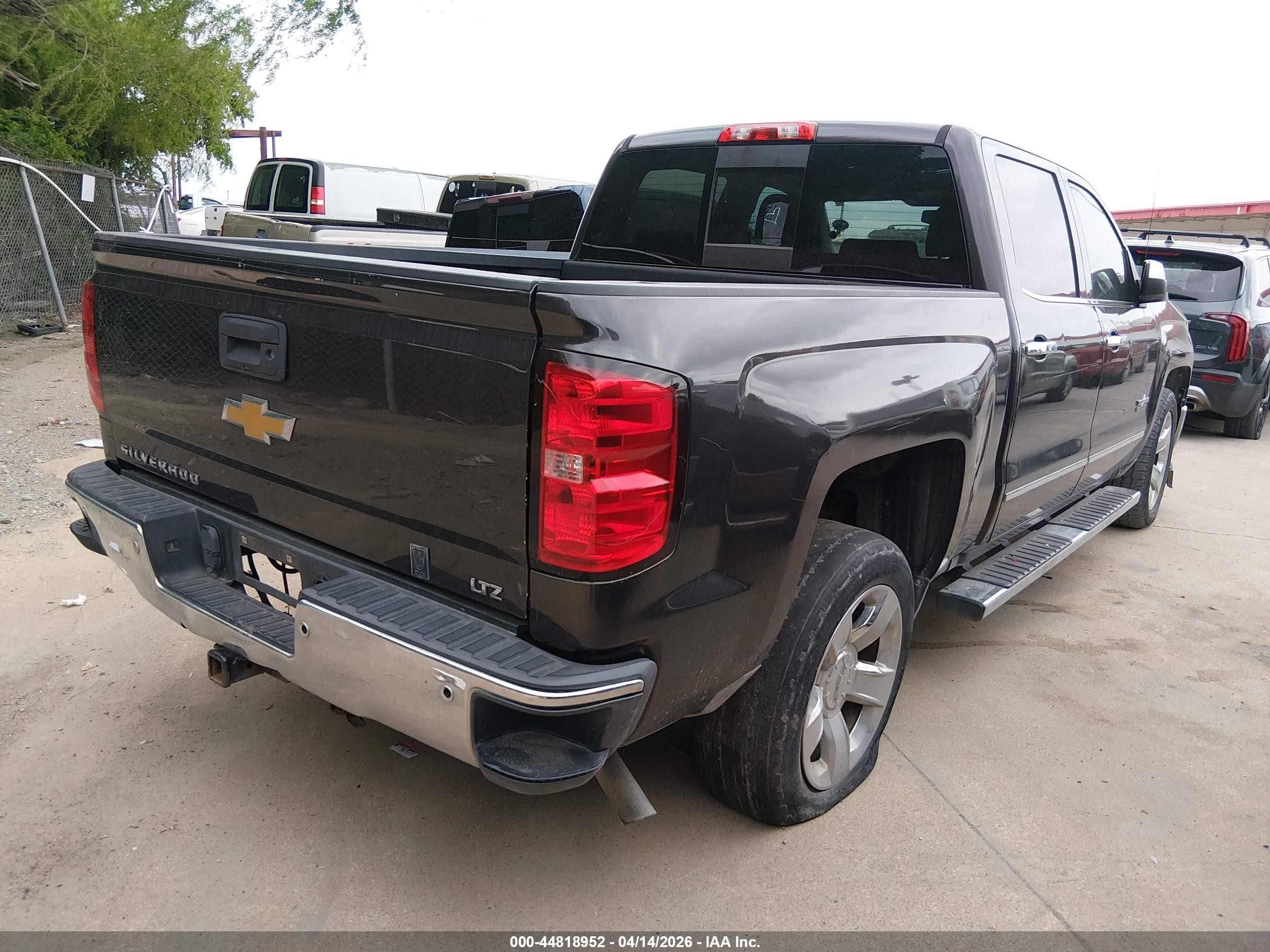 2015 Chevrolet Silverado 1500 1lz Gray vin: 3GCPCSEC8FG498392
