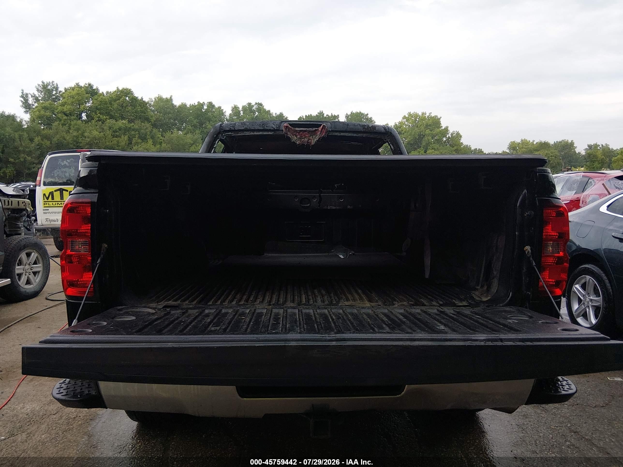2014 Chevrolet Silverado 1500 Ltz Black vin: 3GCPCSEC9EG421531