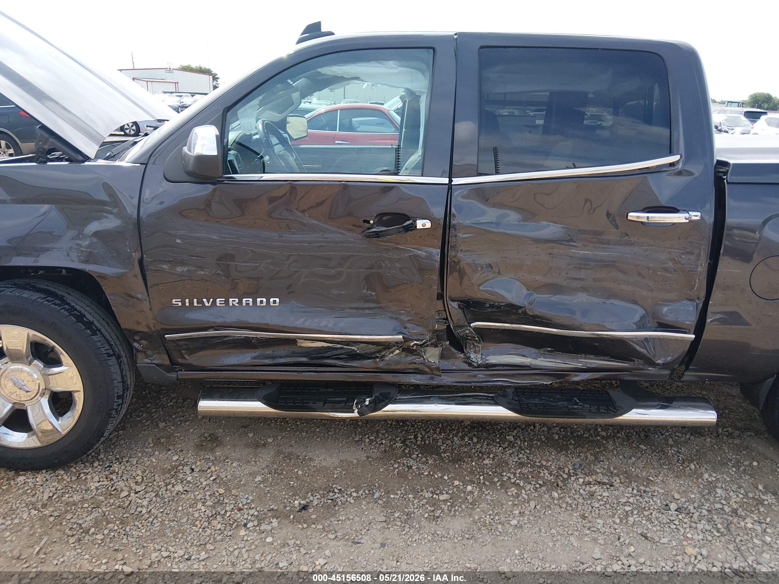 2015 Chevrolet Silverado 1500 1lz Black vin: 3GCPCSEC9FG214879