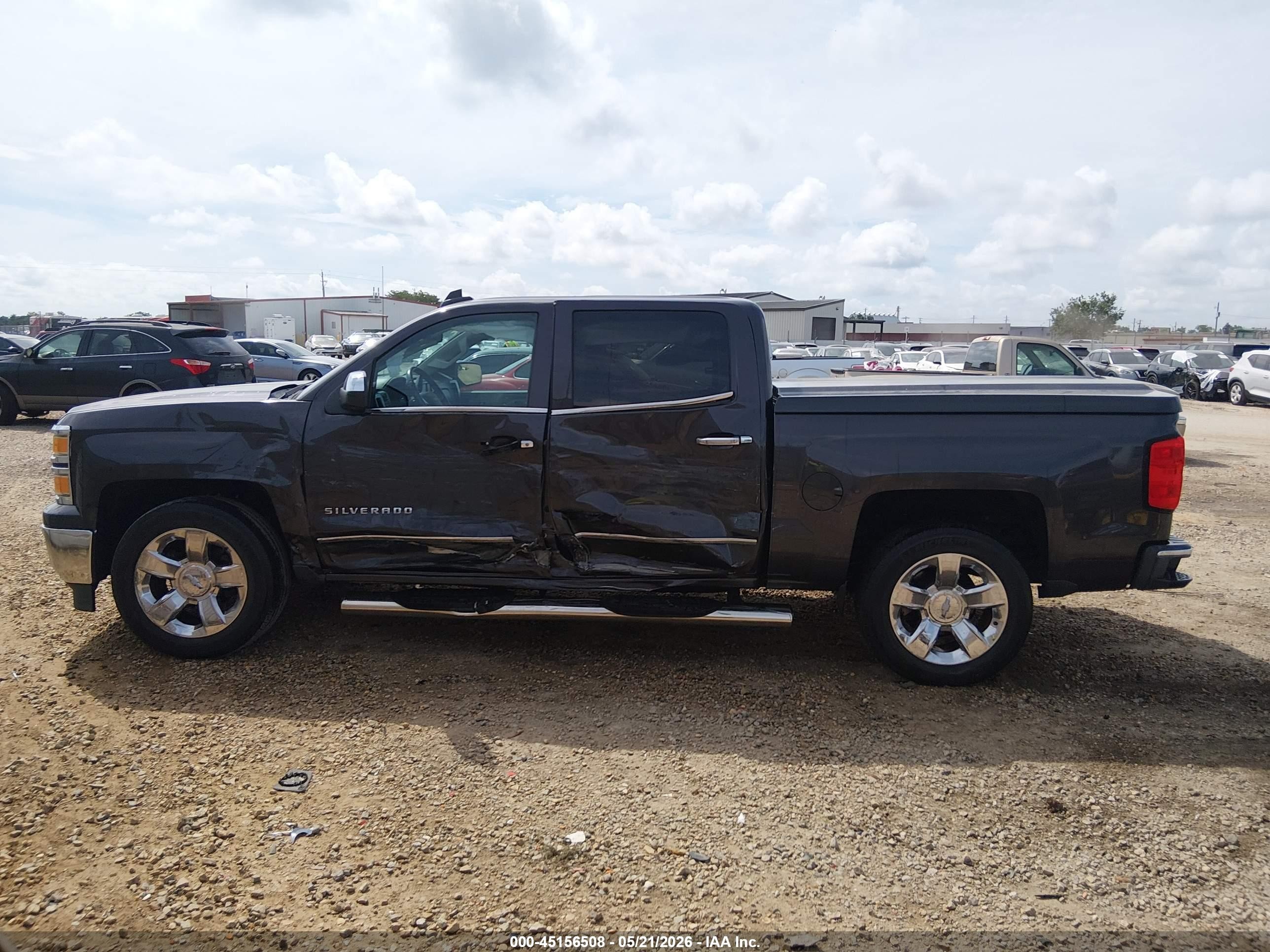 2015 Chevrolet Silverado 1500 1lz Black vin: 3GCPCSEC9FG214879