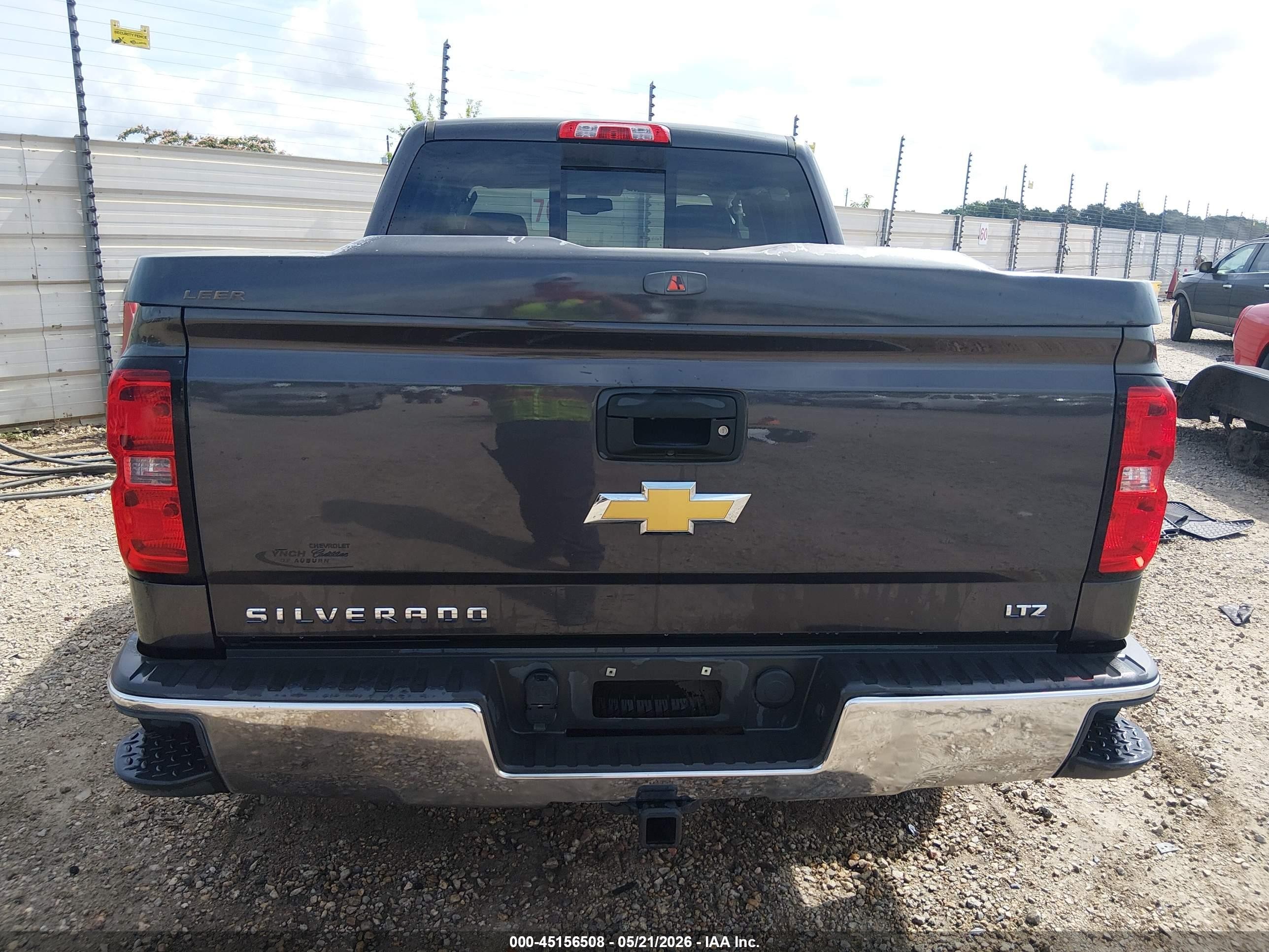 2015 Chevrolet Silverado 1500 1lz Black vin: 3GCPCSEC9FG214879