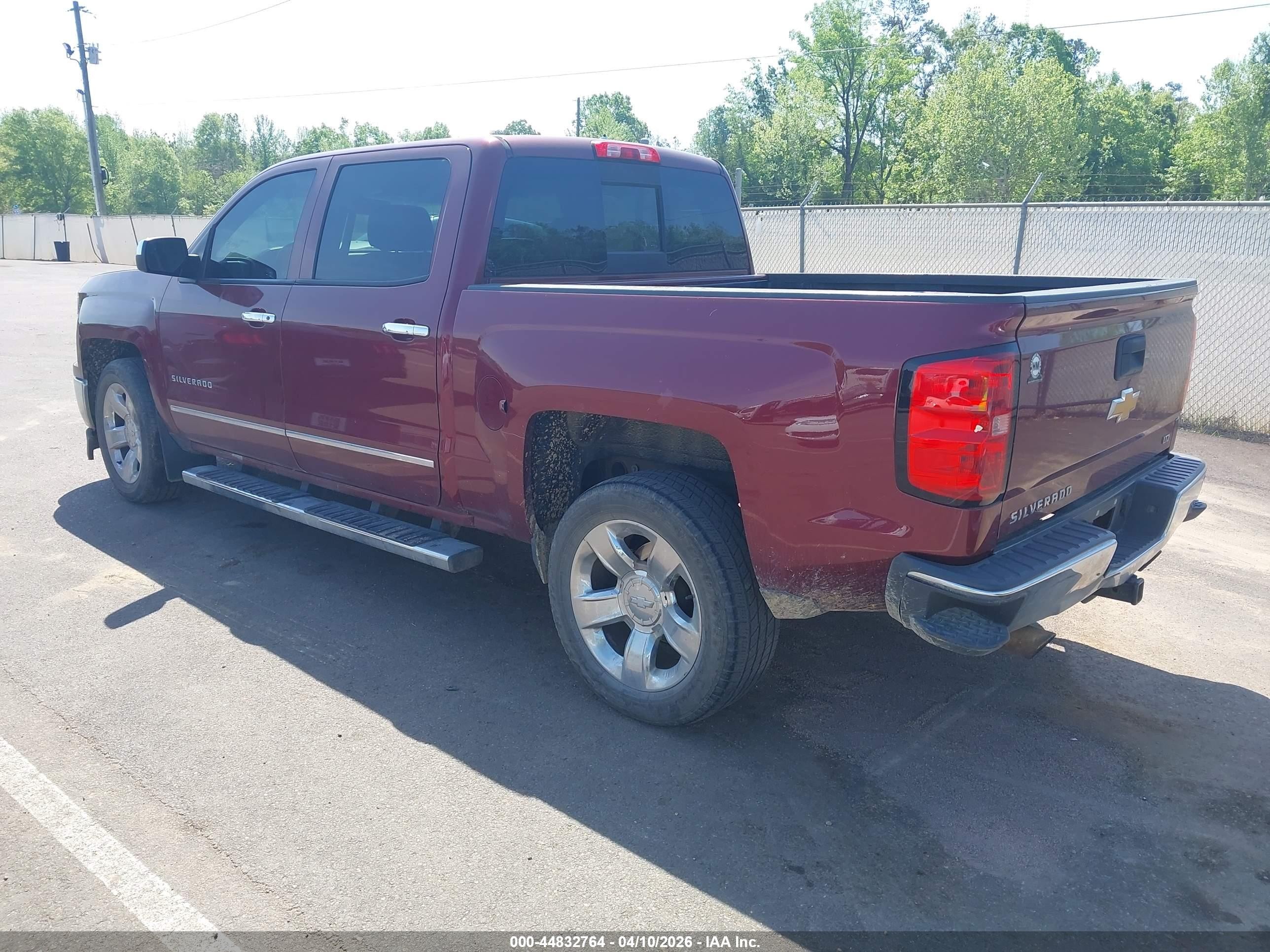2014 Chevrolet Silverado C1500 Ltz Maroon vin: 3GCPCSECXEG253480