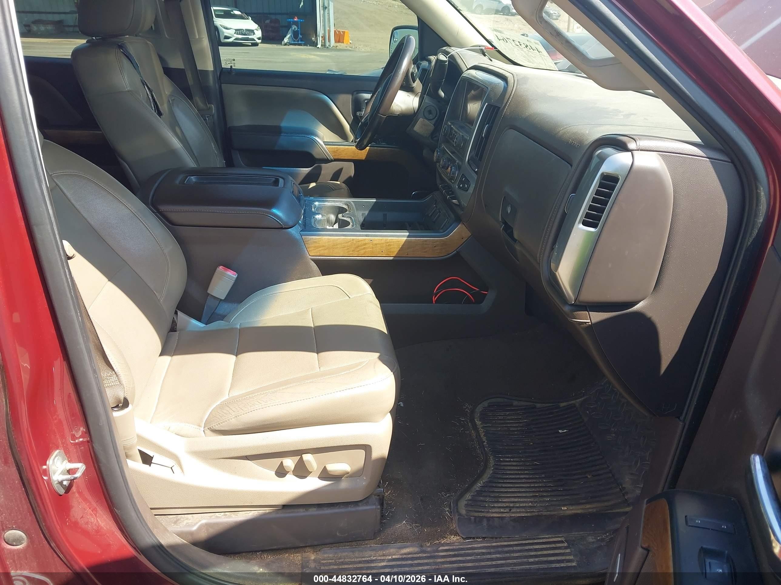 2014 Chevrolet Silverado C1500 Ltz Maroon vin: 3GCPCSECXEG253480