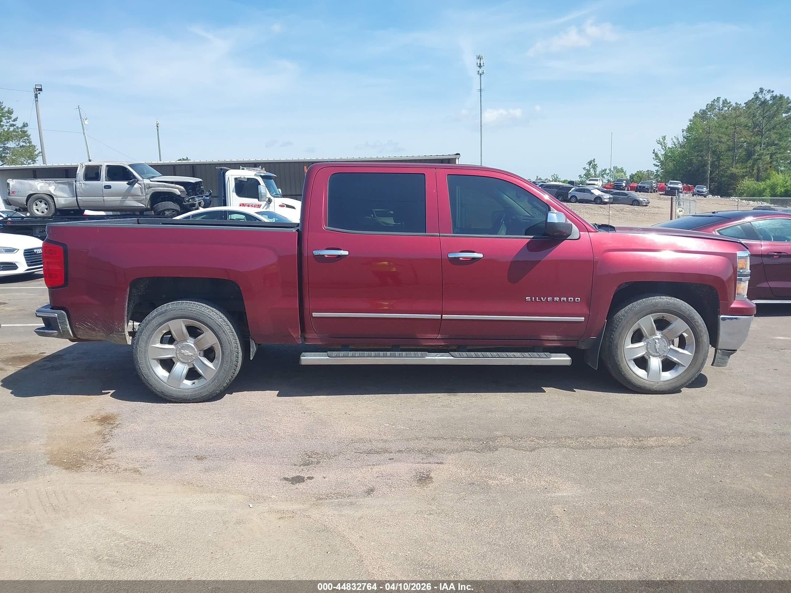 2014 Chevrolet Silverado C1500 Ltz Maroon vin: 3GCPCSECXEG253480