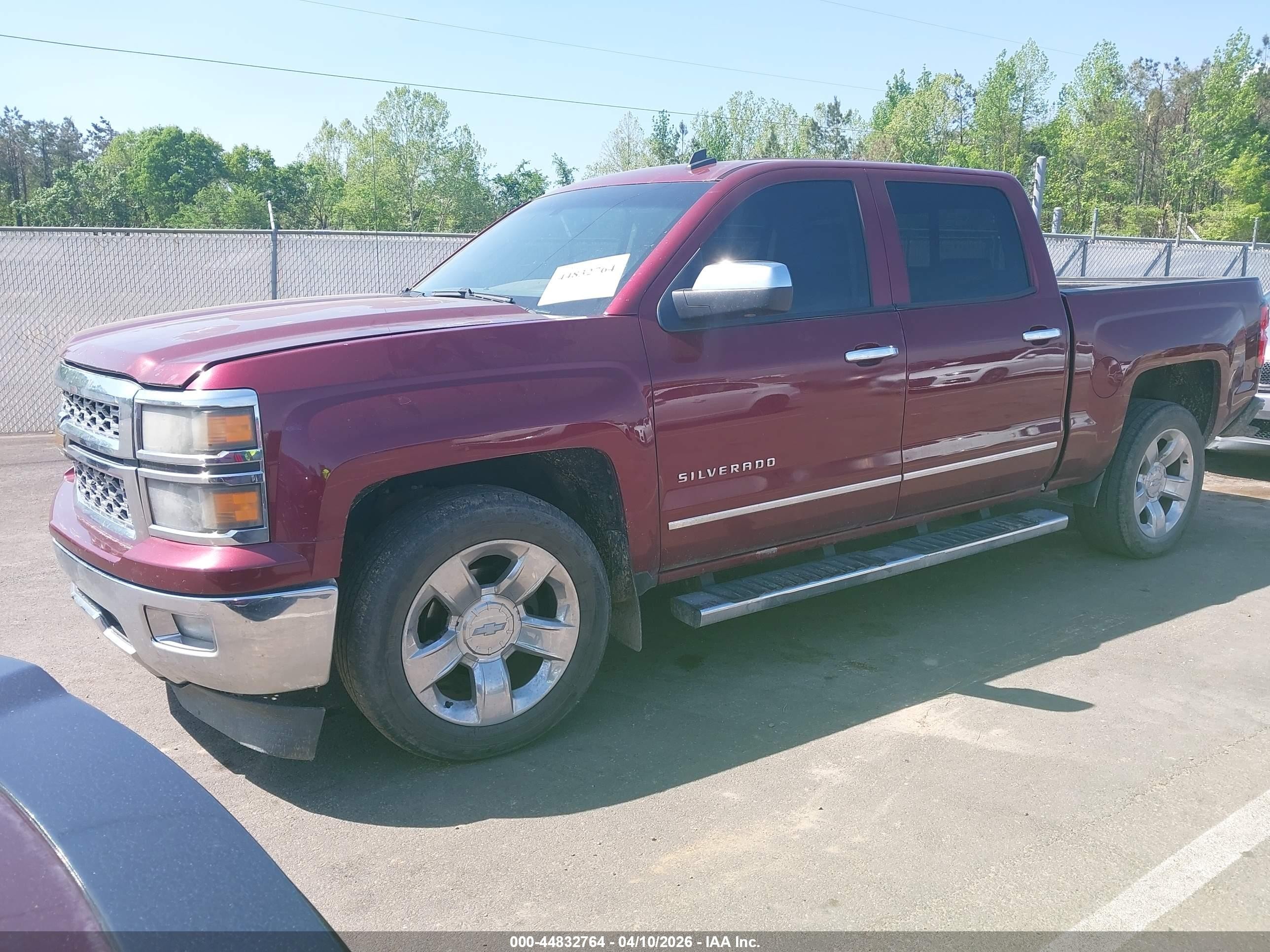 2014 Chevrolet Silverado C1500 Ltz Maroon vin: 3GCPCSECXEG253480
