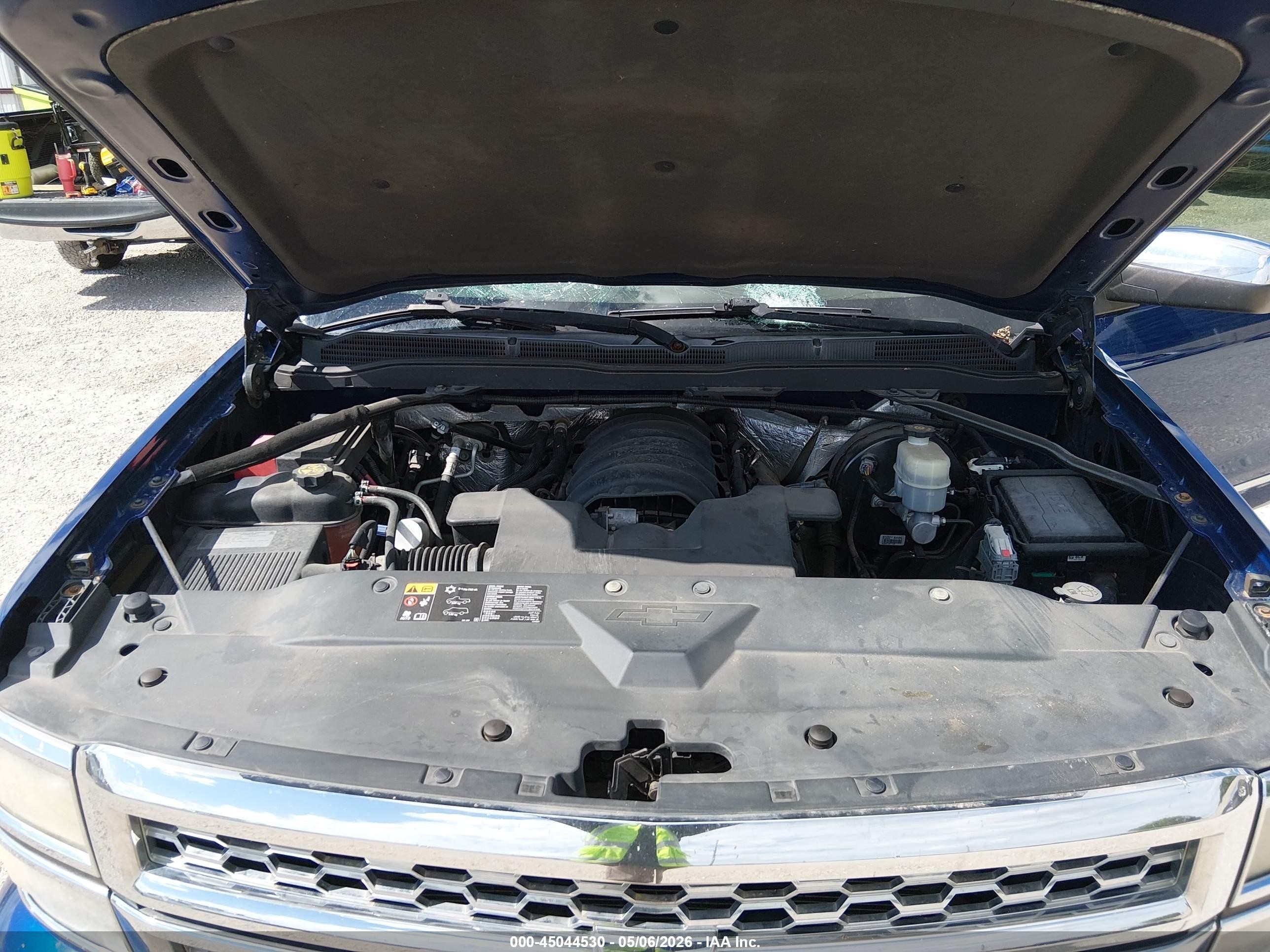 2014 Chevrolet Silverado 1500 1lz Blue vin: 3GCPCSECXEG258291
