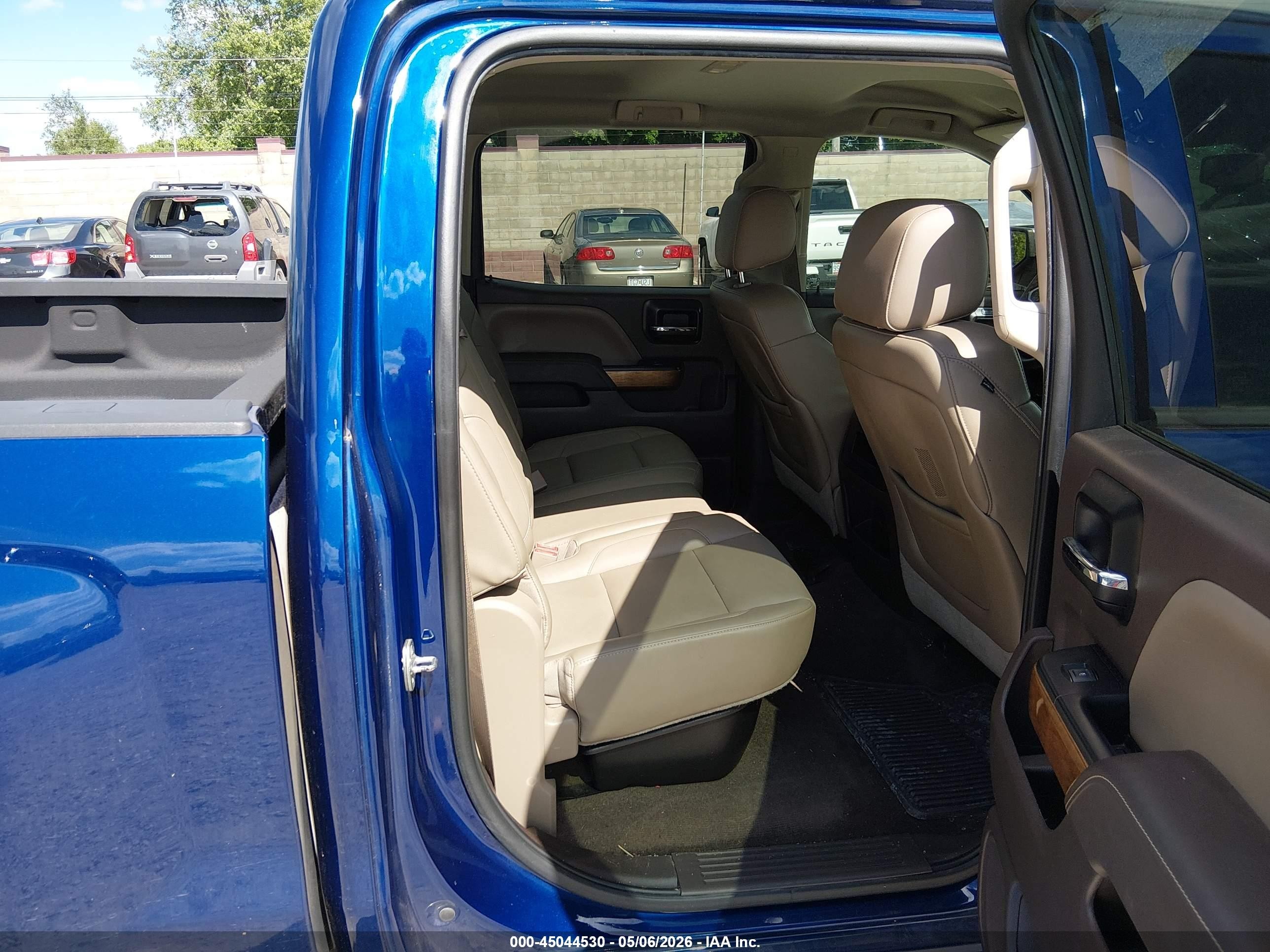 2014 Chevrolet Silverado 1500 1lz Blue vin: 3GCPCSECXEG258291