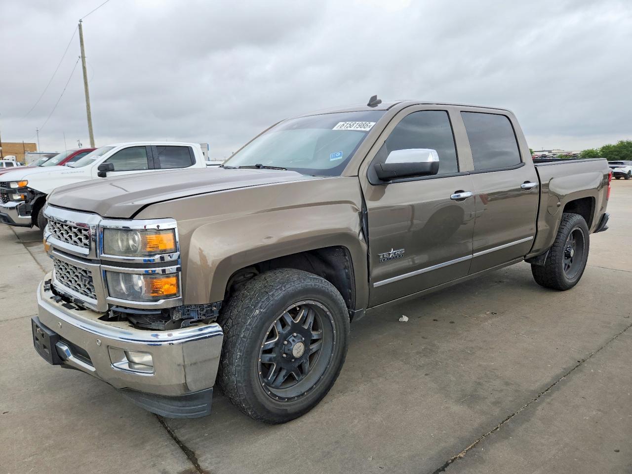2014 Chevrolet Silverado C1500 Ltz Коричневый vin: 3GCPCSEJ2EG451811