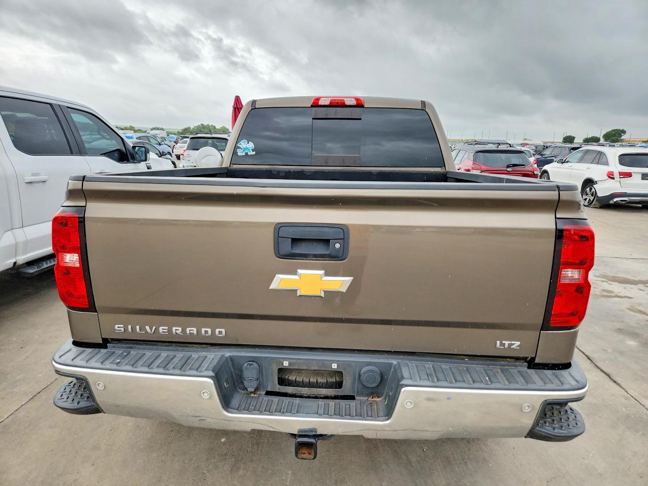 2014 Chevrolet Silverado C1500 Ltz Brown vin: 3GCPCSEJ2EG451811