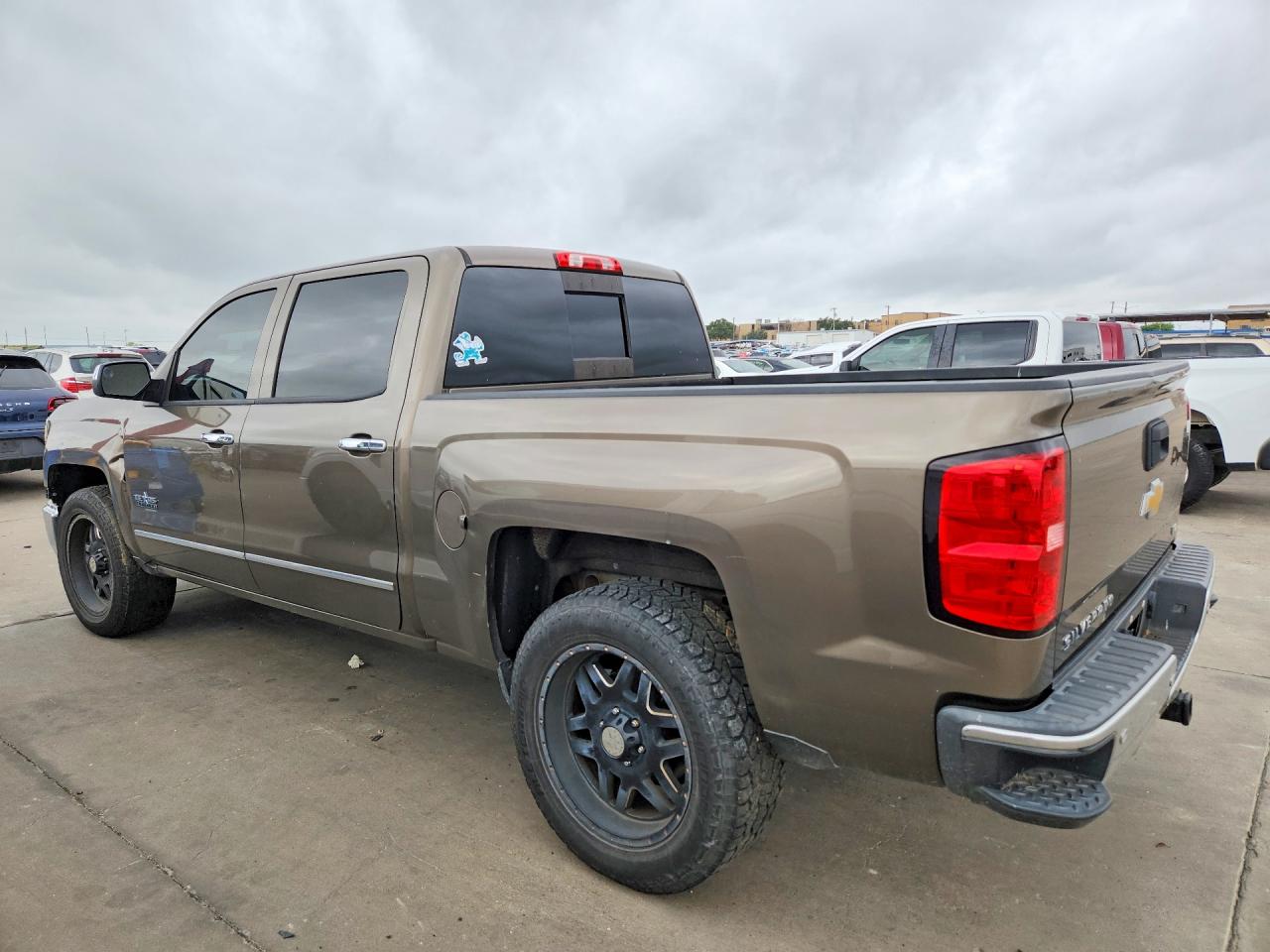 2014 Chevrolet Silverado C1500 Ltz Brown vin: 3GCPCSEJ2EG451811