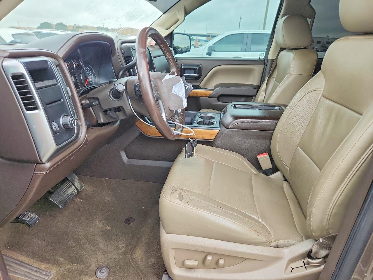 2014 Chevrolet Silverado C1500 Ltz Brown vin: 3GCPCSEJ2EG451811