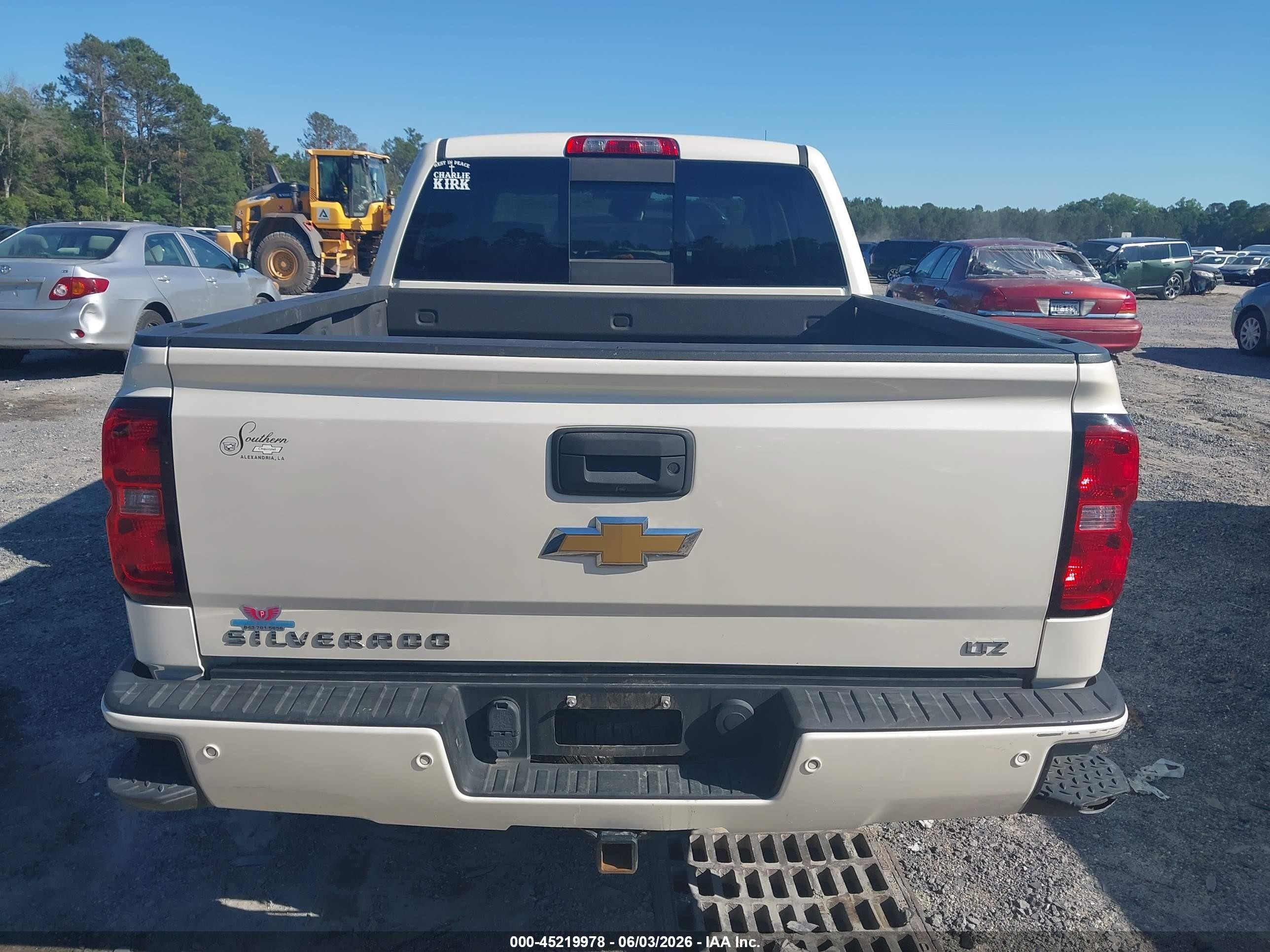 2015 Chevrolet Silverado 1500 2lz White vin: 3GCPCSEJ5FG450699