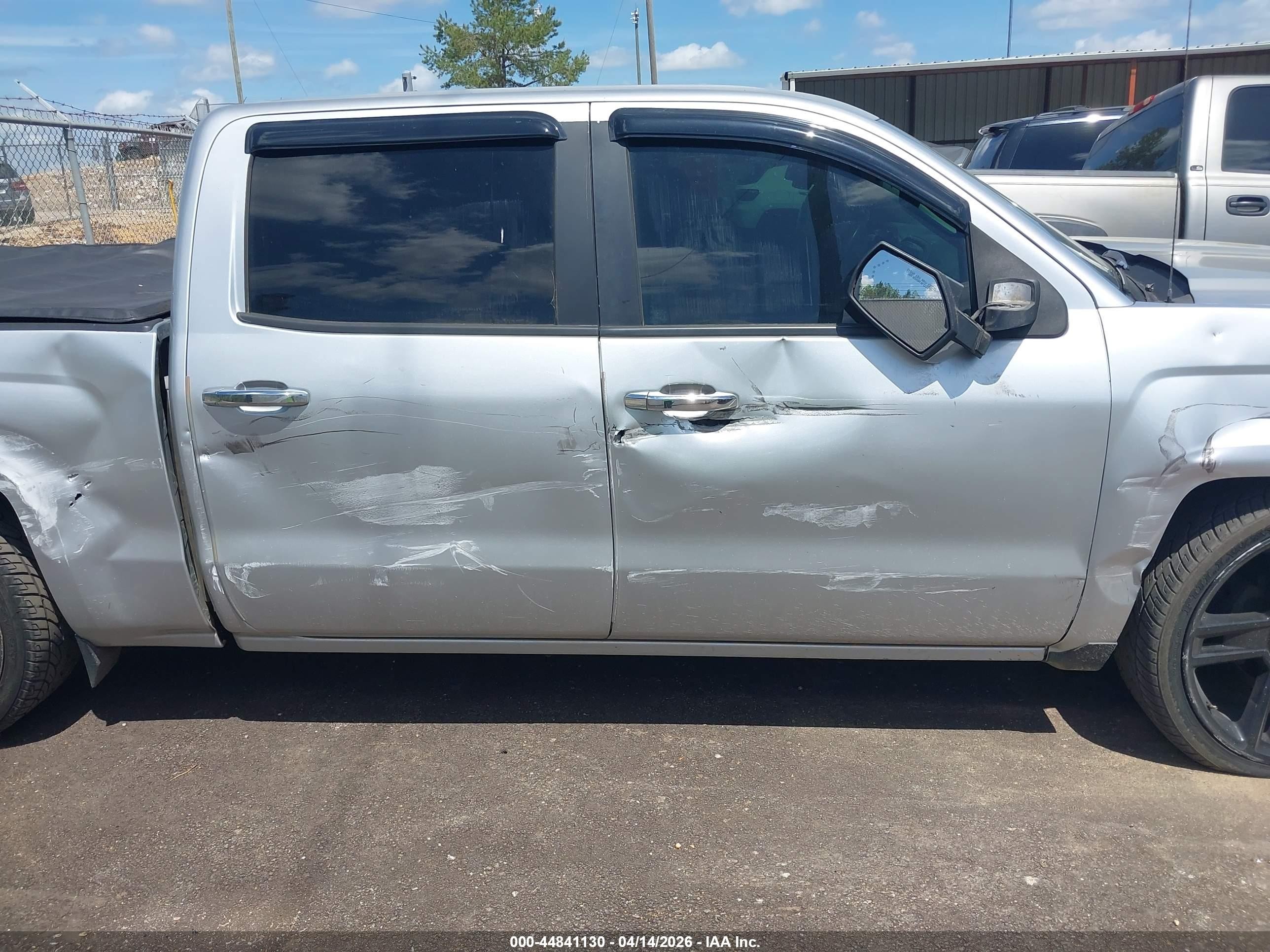 2014 Chevrolet Silverado 1500 1lz Silver vin: 3GCPCSEJXEG330475