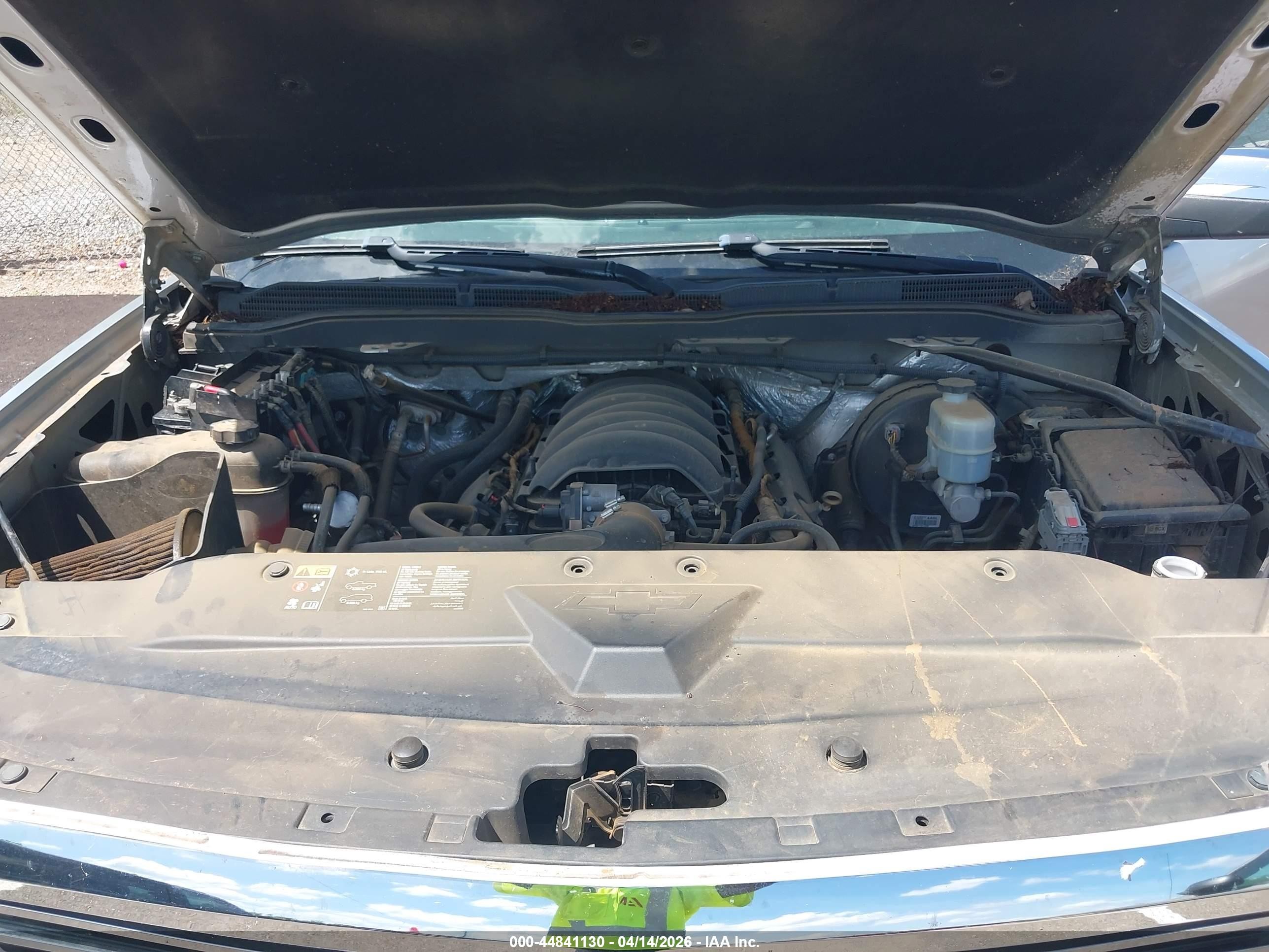 2014 Chevrolet Silverado 1500 1lz Silver vin: 3GCPCSEJXEG330475