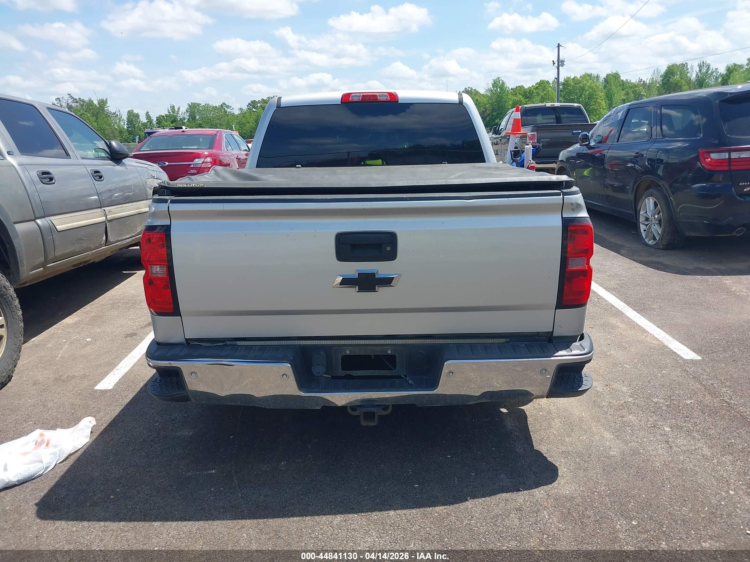 2014 Chevrolet Silverado 1500 1lz Silver vin: 3GCPCSEJXEG330475