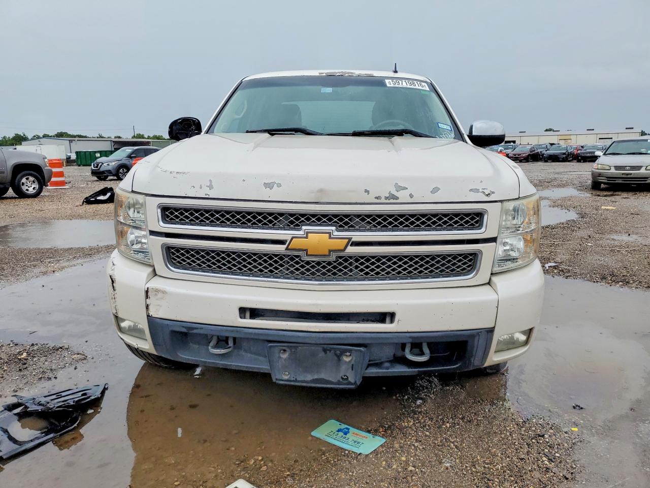 2012 Chevrolet Silverado C1500 Ltz White vin: 3GCPCTE00CG293902