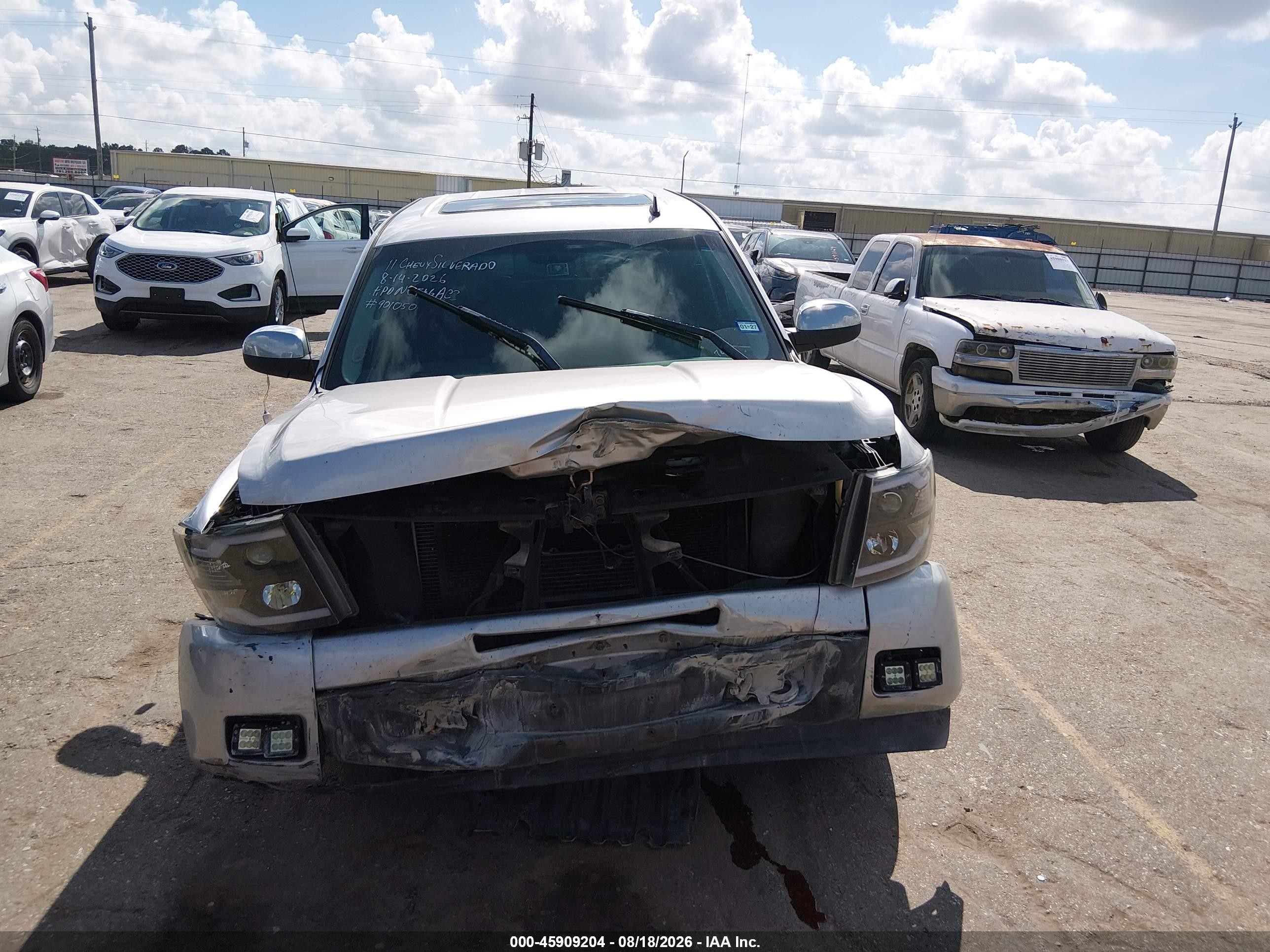 2011 Chevrolet Silverado 1500 Ltz Серебряный vin: 3GCPCTE01BG127614