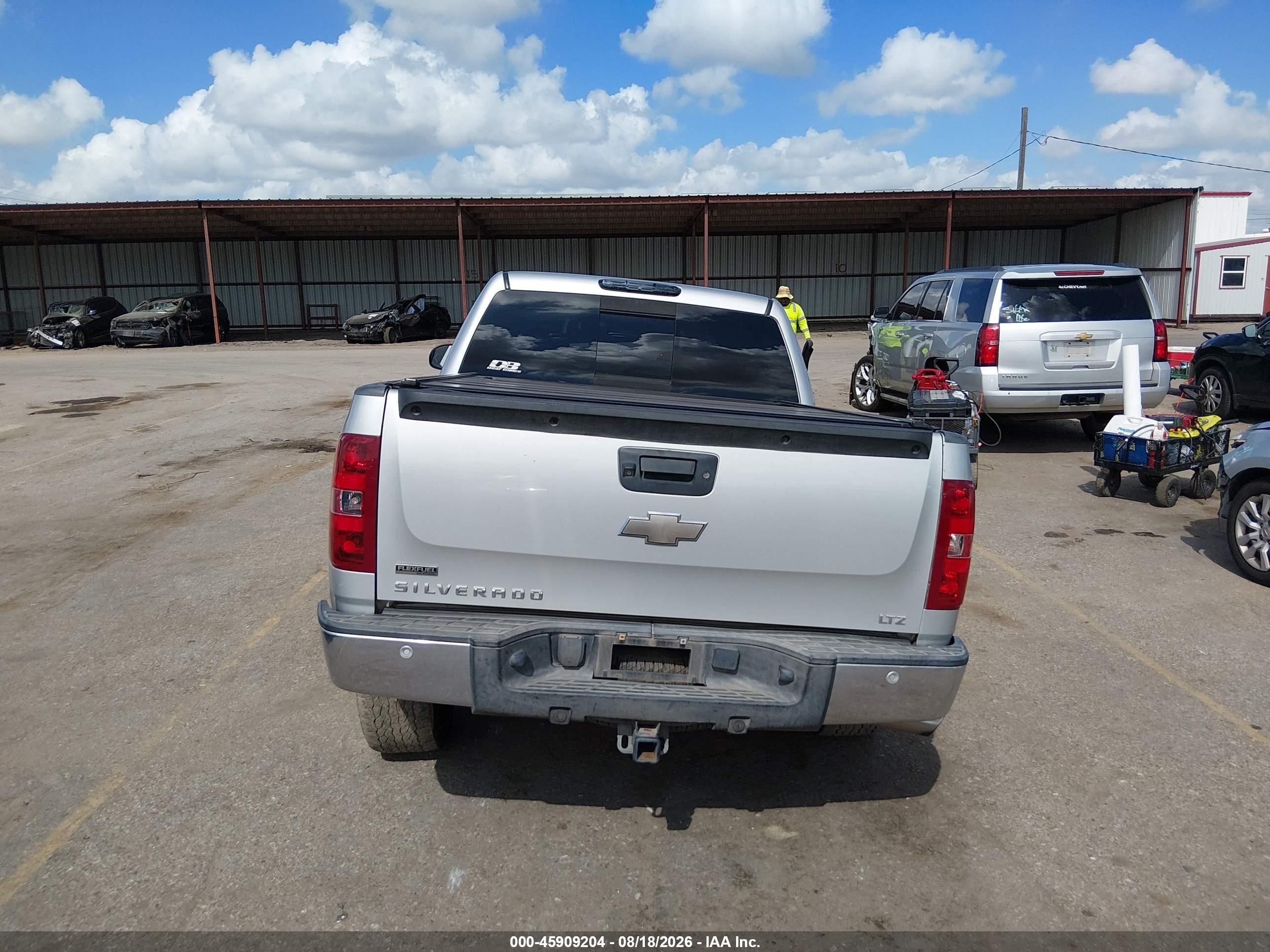 2011 Chevrolet Silverado 1500 Ltz Серебряный vin: 3GCPCTE01BG127614