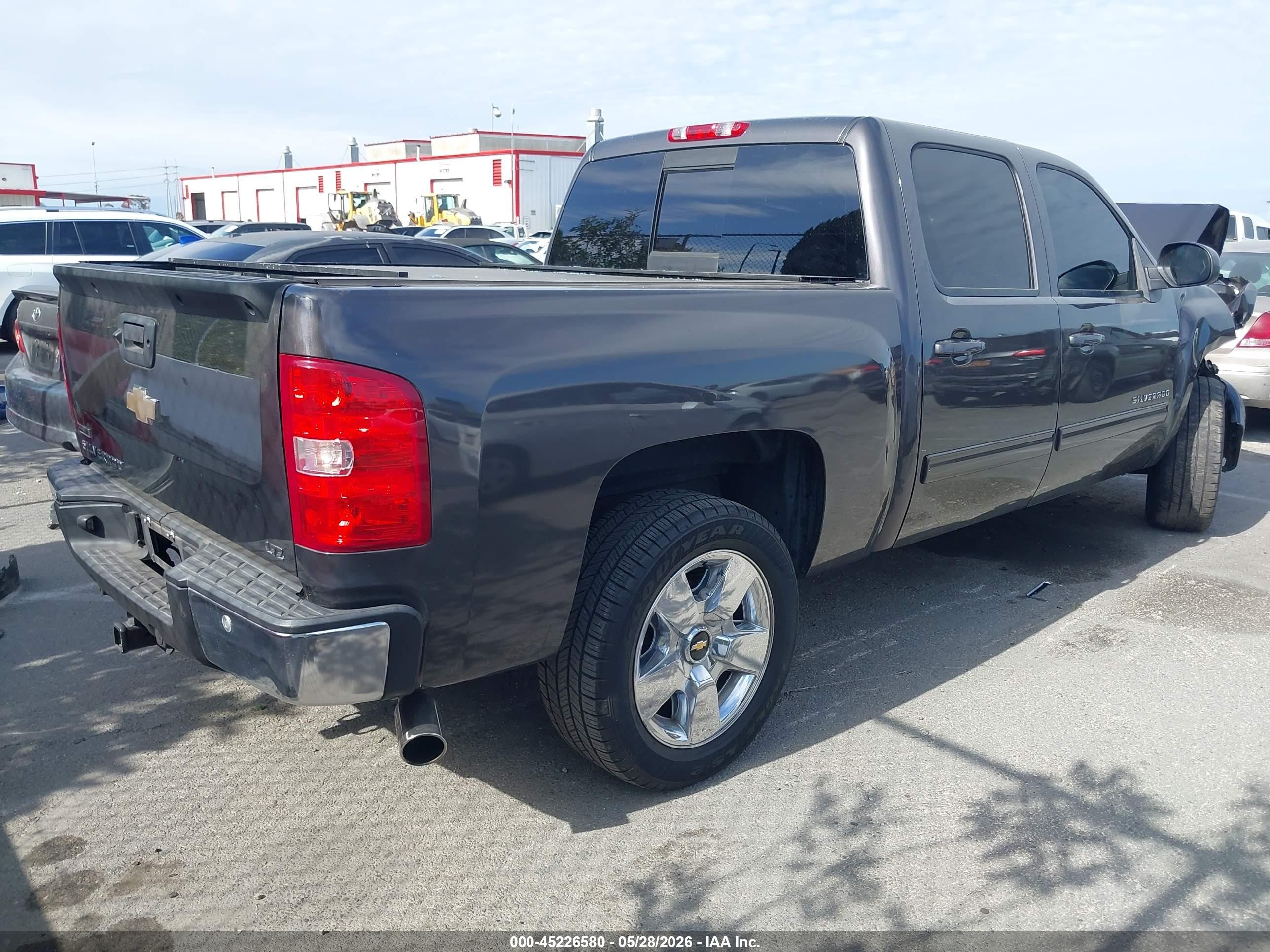 2011 Chevrolet Silverado 1500 Ltz Gray vin: 3GCPCTE02BG267607