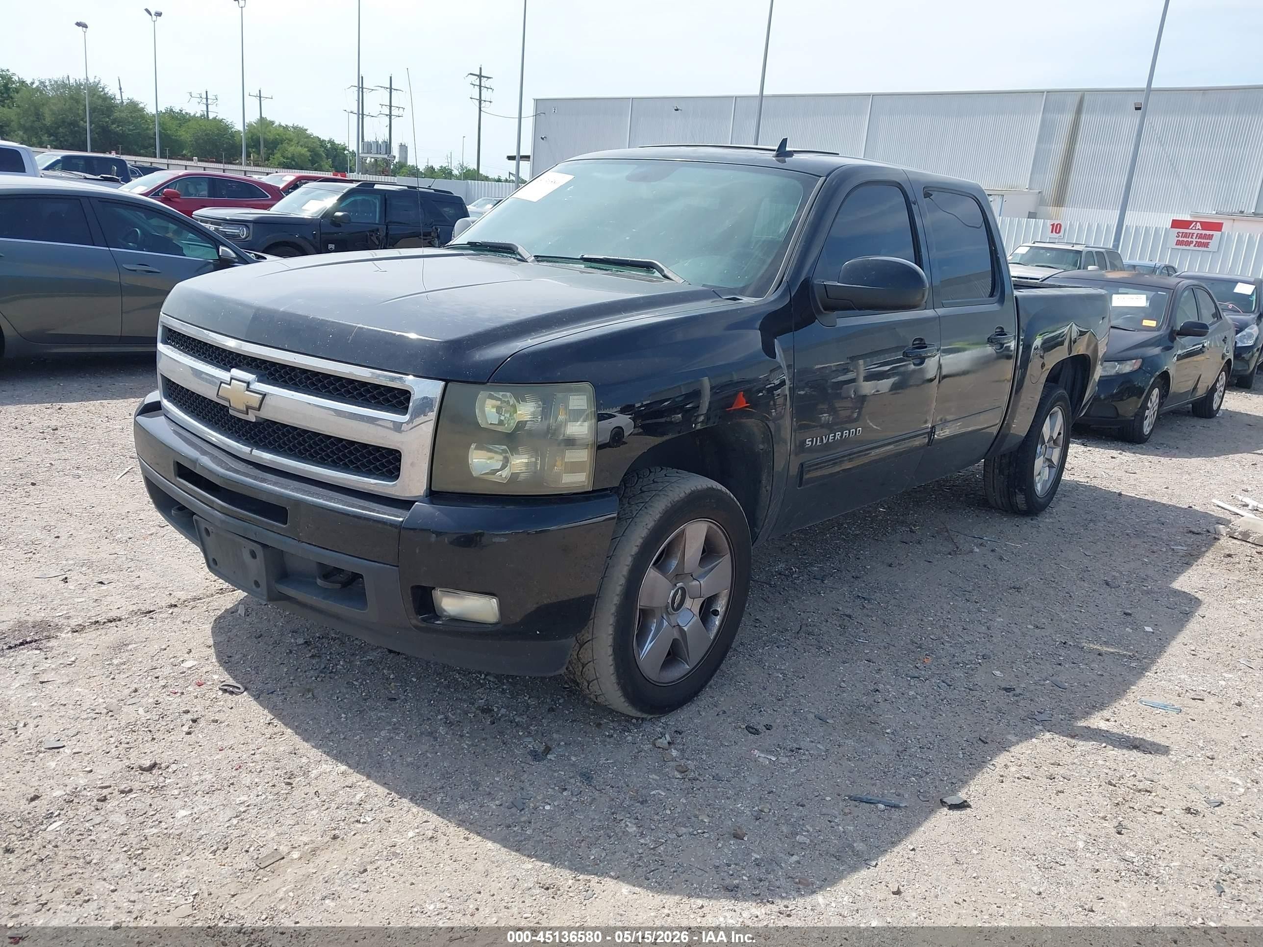 2011 Chevrolet Silverado 1500 Ltz Черный vin: 3GCPCTE03BG273352