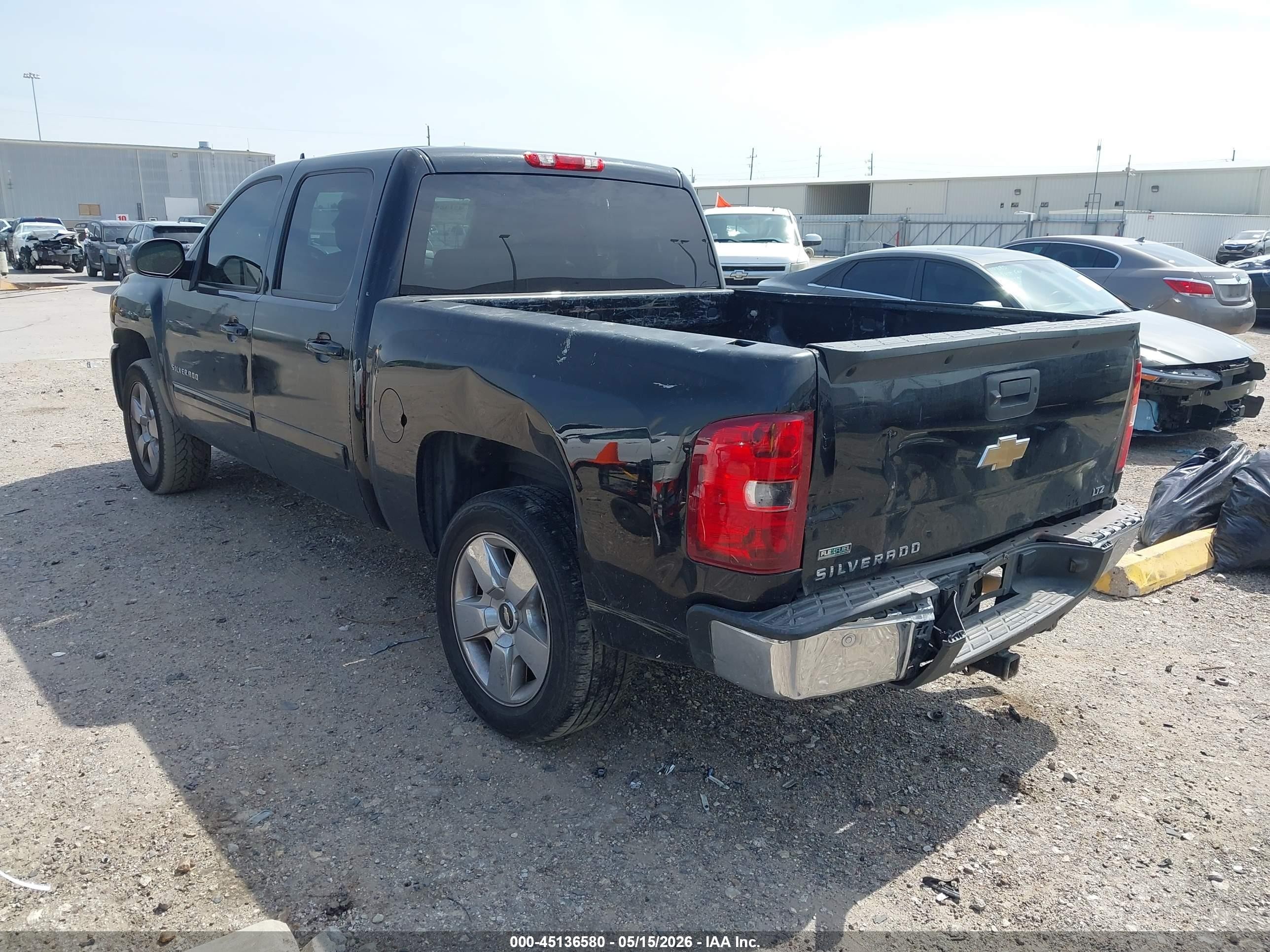 2011 Chevrolet Silverado 1500 Ltz Черный vin: 3GCPCTE03BG273352