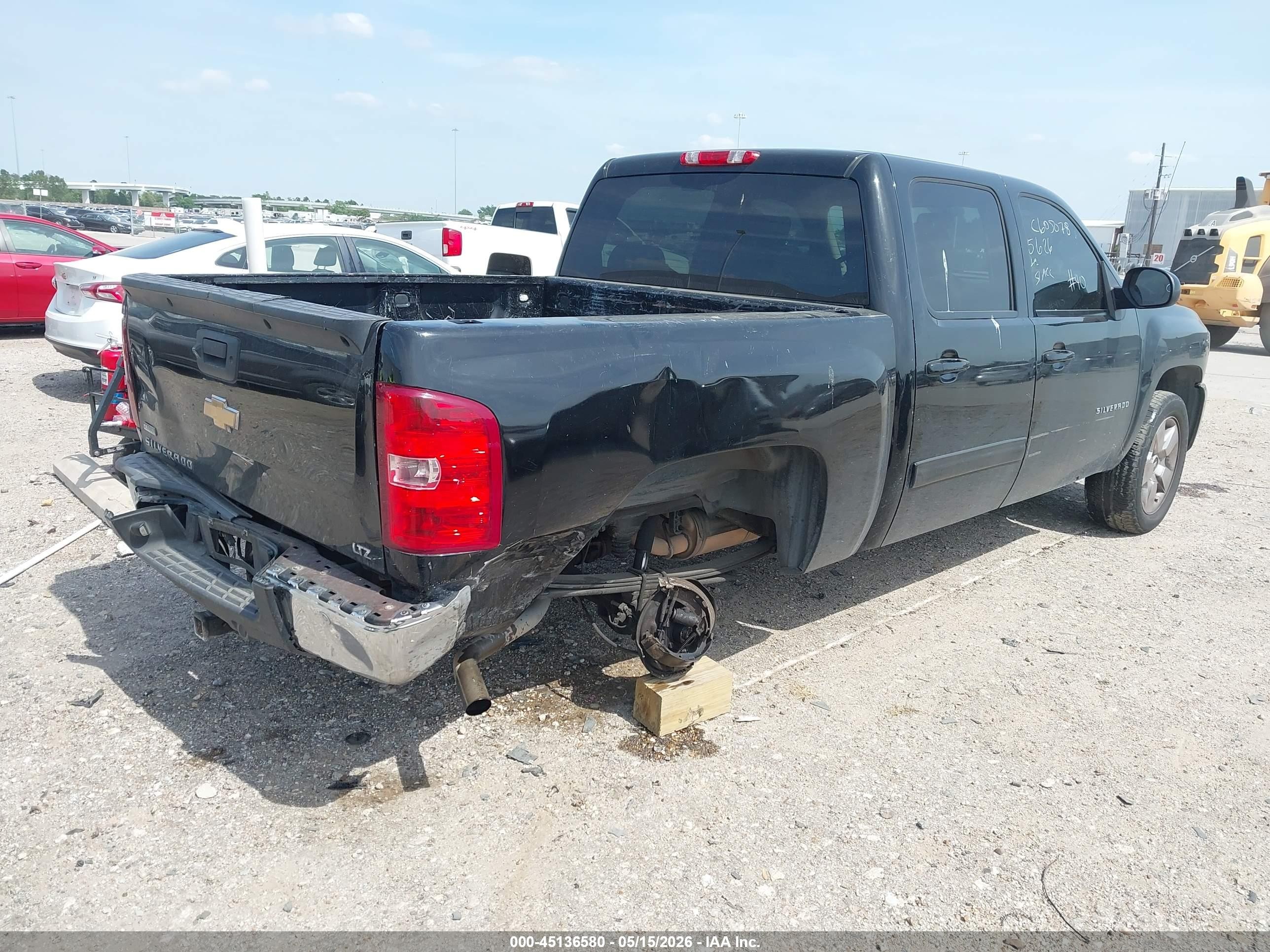 2011 Chevrolet Silverado 1500 Ltz Черный vin: 3GCPCTE03BG273352