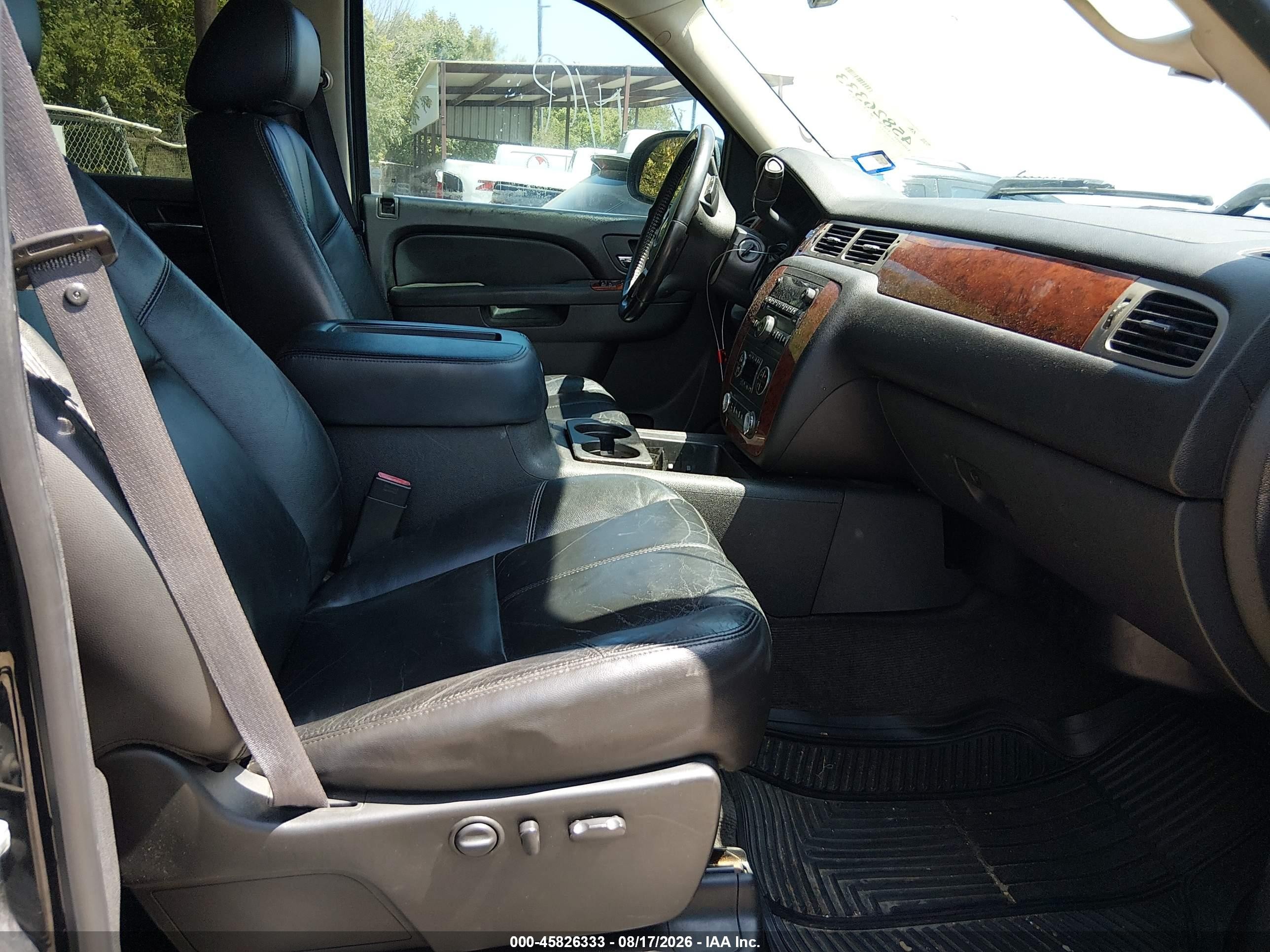2011 Chevrolet Silverado 1500 Ltz Black vin: 3GCPCTE06BG238725