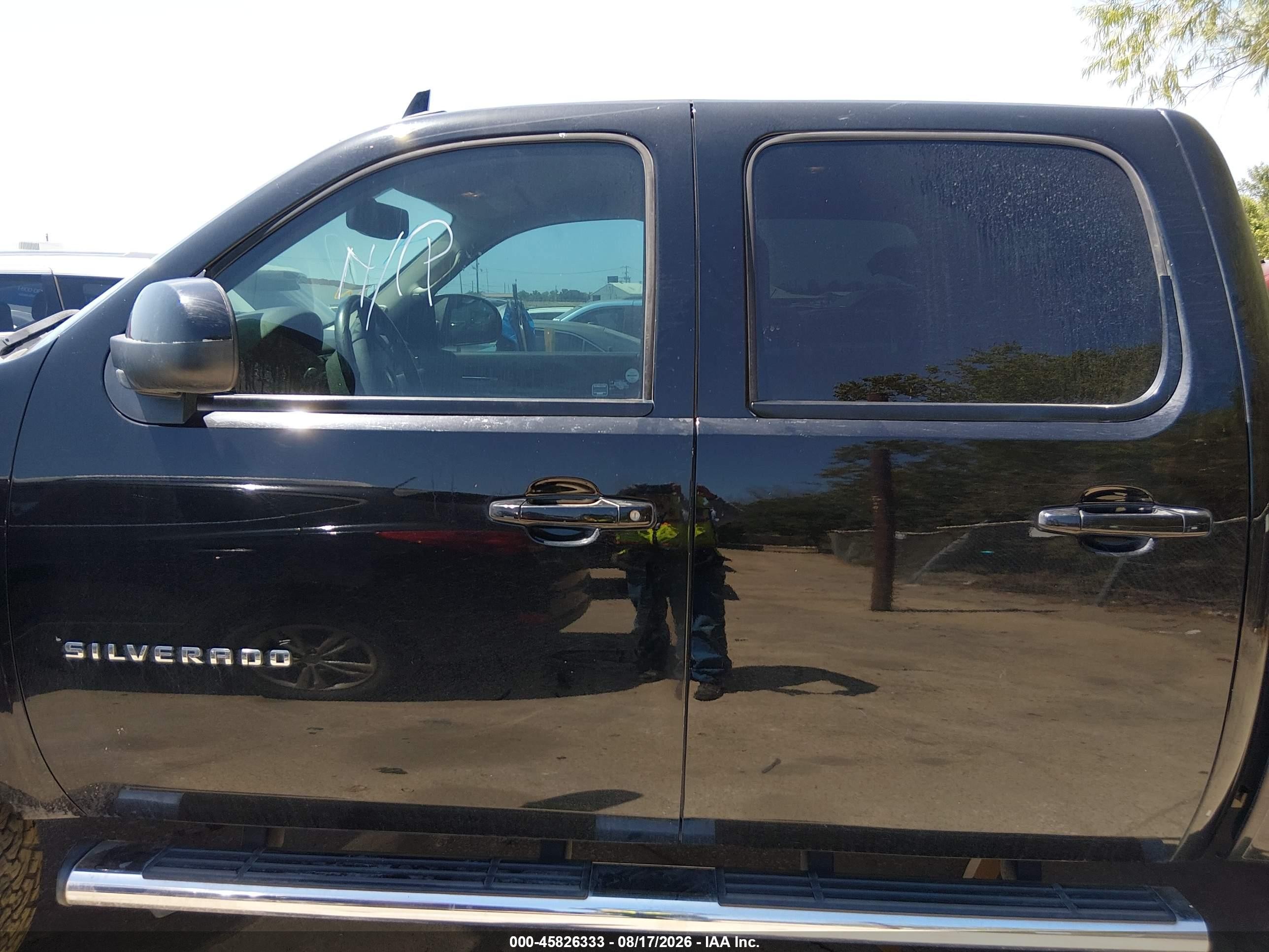 2011 Chevrolet Silverado 1500 Ltz Black vin: 3GCPCTE06BG238725