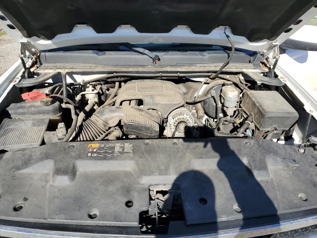 2011 Chevrolet Silverado C1500 Ltz White vin: 3GCPCTE06BG407383