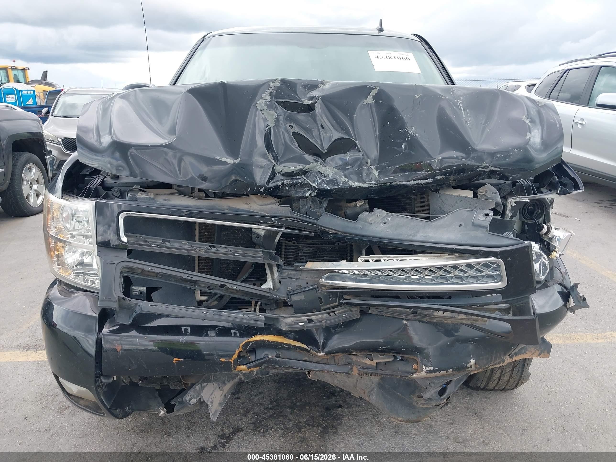 2012 Chevrolet Silverado 1500 Ltz Black vin: 3GCPCTE08CG110343