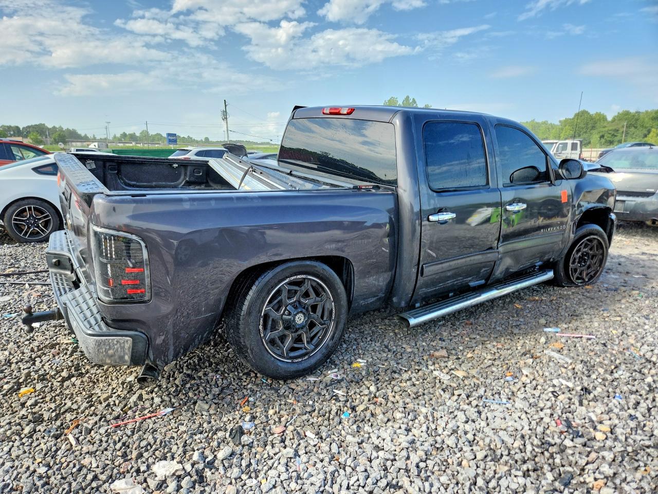 2011 Chevrolet Silverado C1500 Ltz Gray vin: 3GCPCTE09BG117106