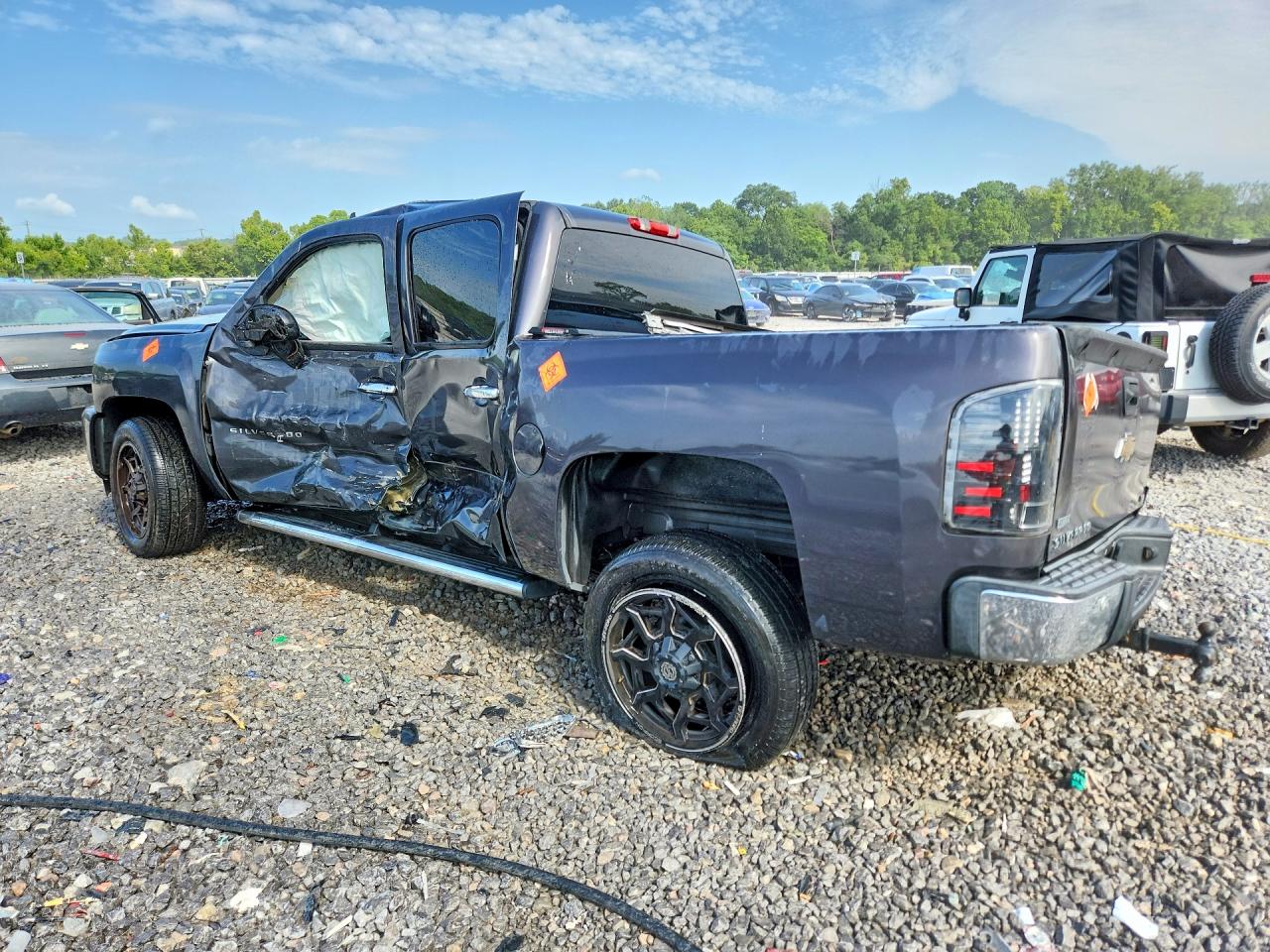 2011 Chevrolet Silverado C1500 Ltz Gray vin: 3GCPCTE09BG117106