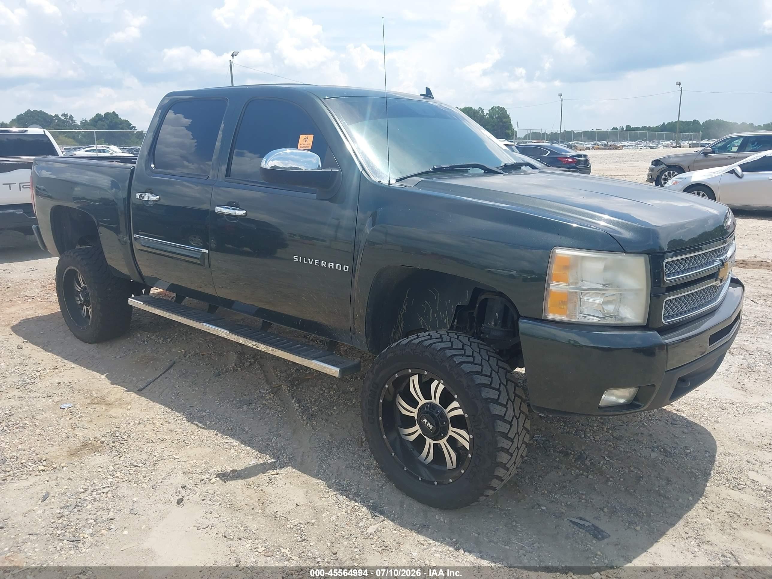 2013 Chevrolet Silverado 1500 Ltz Green vin: 3GCPCTE09DG264240