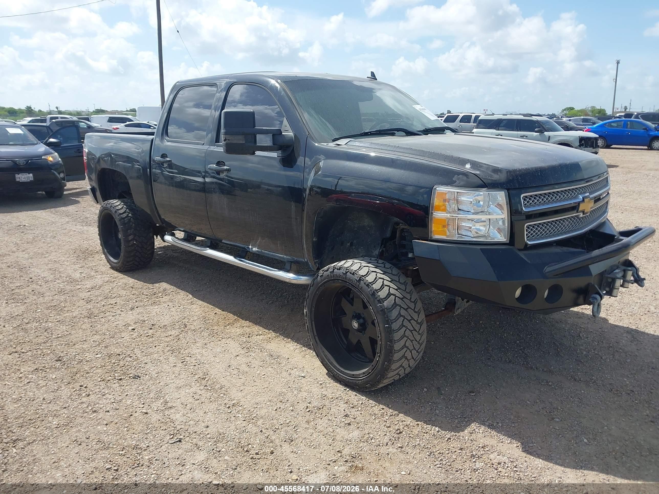 2013 Chevrolet Silverado 1500 Ltz Черный vin: 3GCPCTE21DG155997