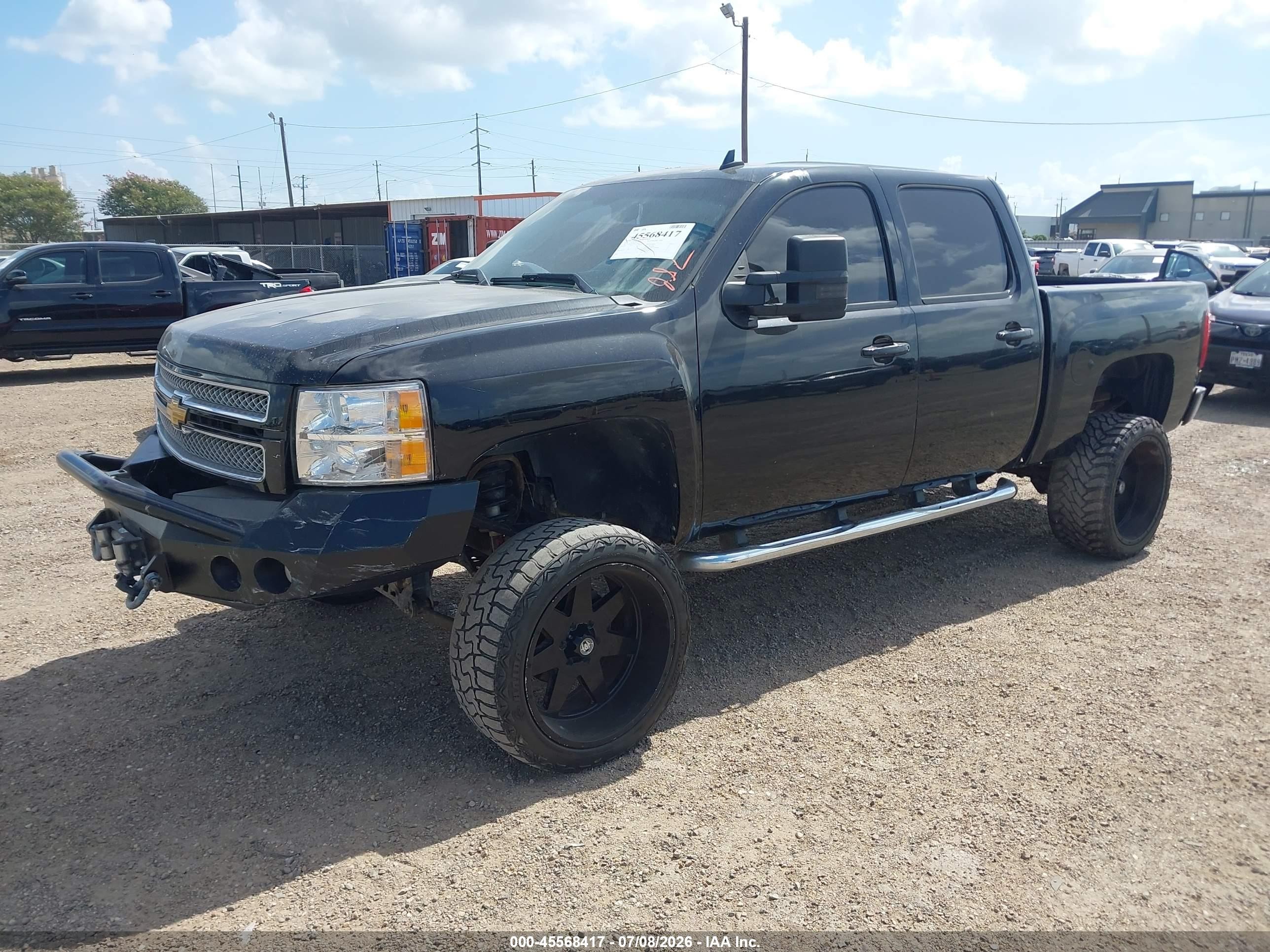 2013 Chevrolet Silverado 1500 Ltz Черный vin: 3GCPCTE21DG155997