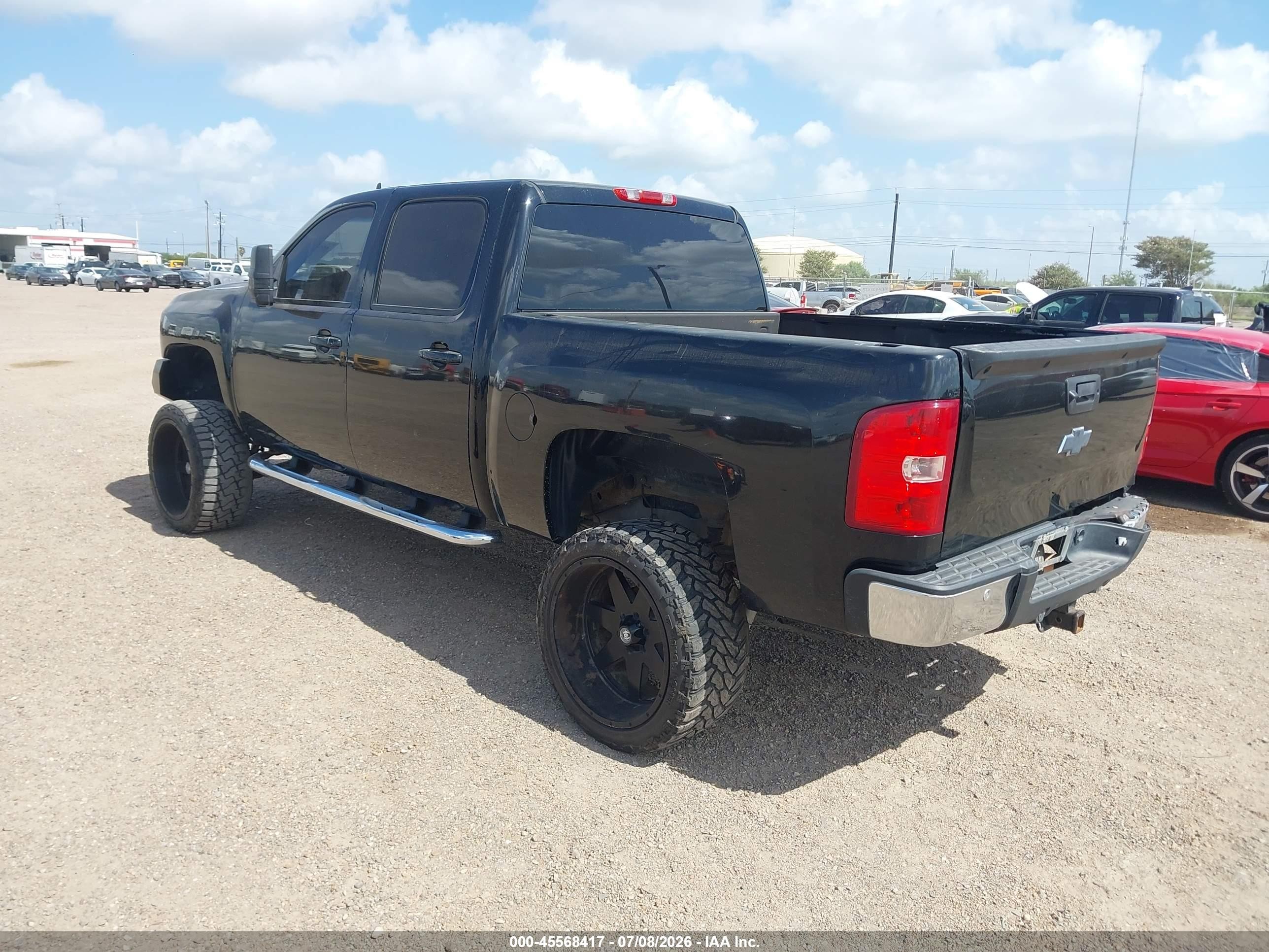 2013 Chevrolet Silverado 1500 Ltz Черный vin: 3GCPCTE21DG155997