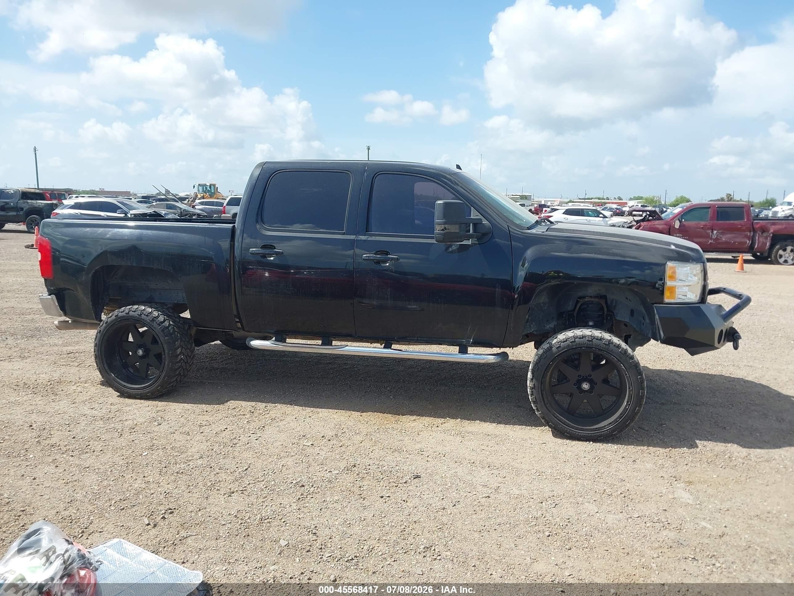 2013 Chevrolet Silverado 1500 Ltz Черный vin: 3GCPCTE21DG155997