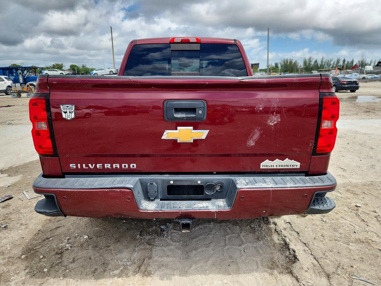 2014 Chevrolet Silverado C1500 High Country Burgundy vin: 3GCPCTEC1EG473368