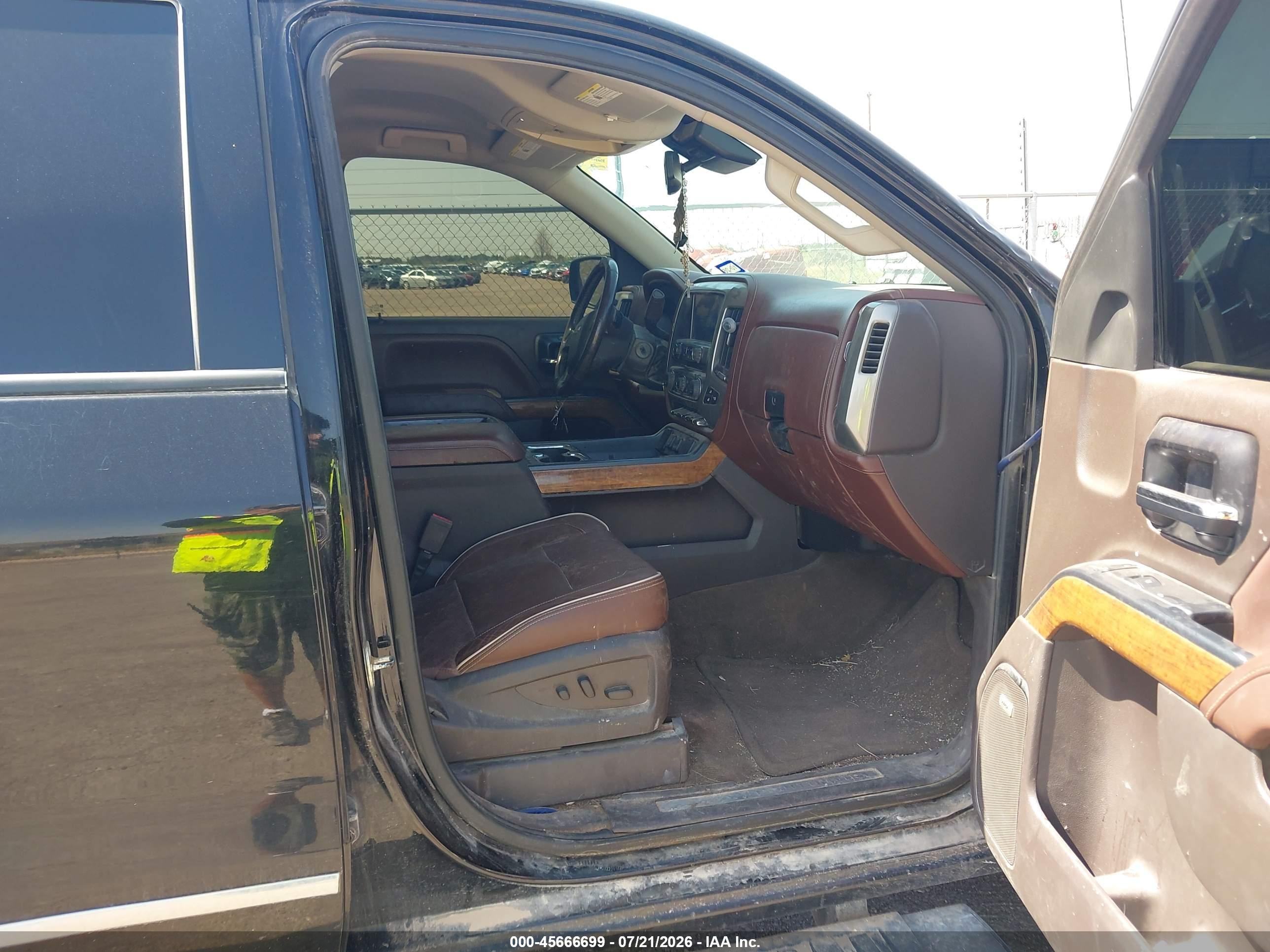 2014 Chevrolet Silverado 1500 High Country Черный vin: 3GCPCTEC7EG275152