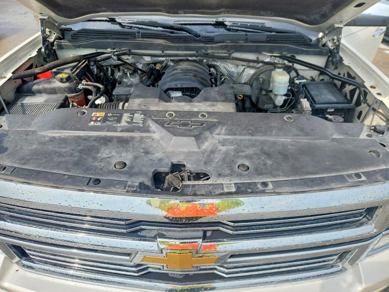 2015 Chevrolet Silverado C1500 High Country White vin: 3GCPCTEC7FG123793
