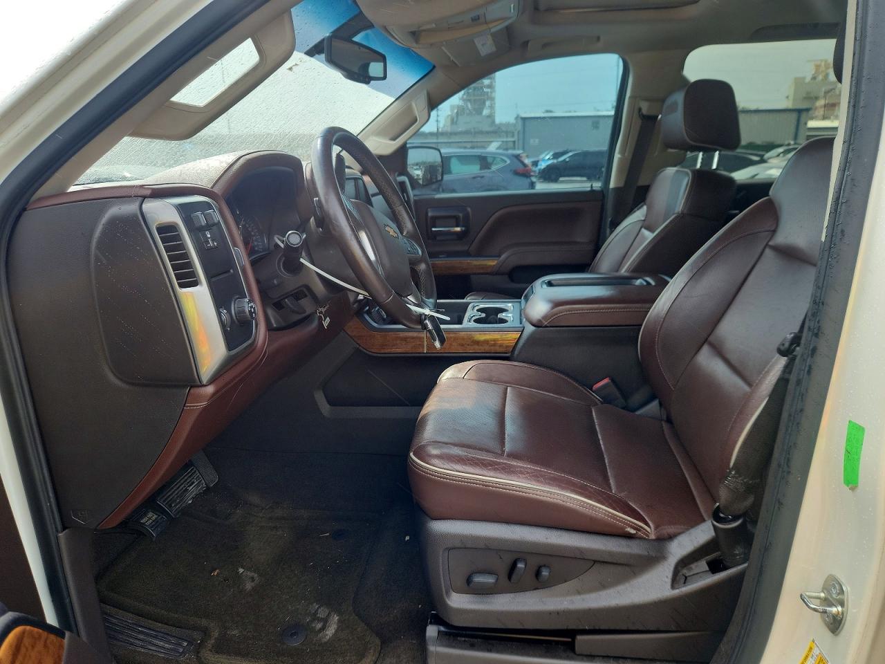 2015 Chevrolet Silverado C1500 High Country White vin: 3GCPCTEC7FG123793